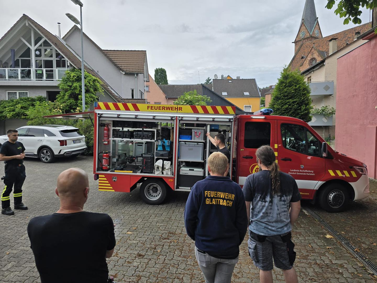 240527 Ausbildung UG ÖEL Glattbach am Gerätewagen Mess und Erkundung 2