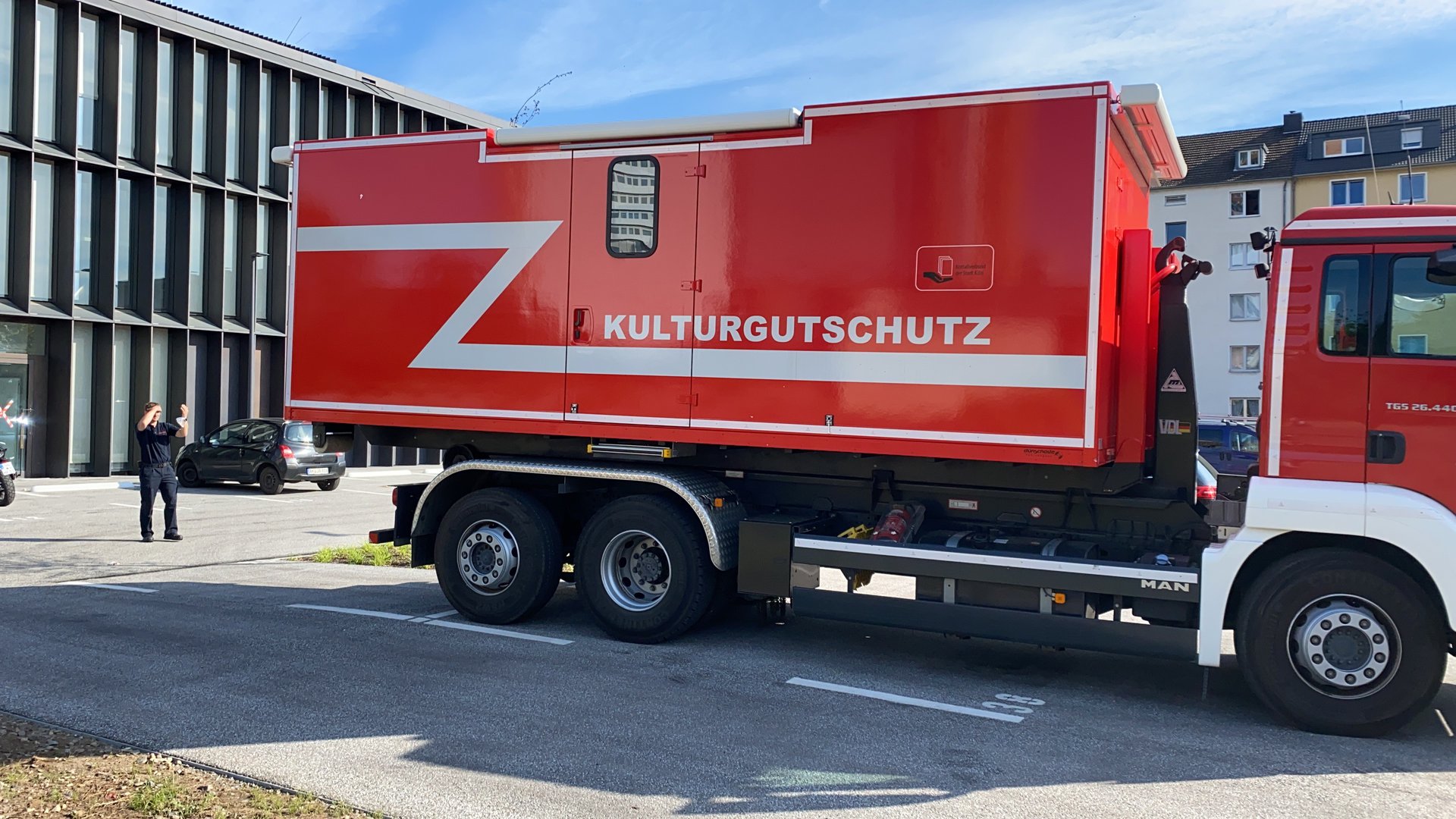 240602 Abrollbehalter Kulturgutschutz