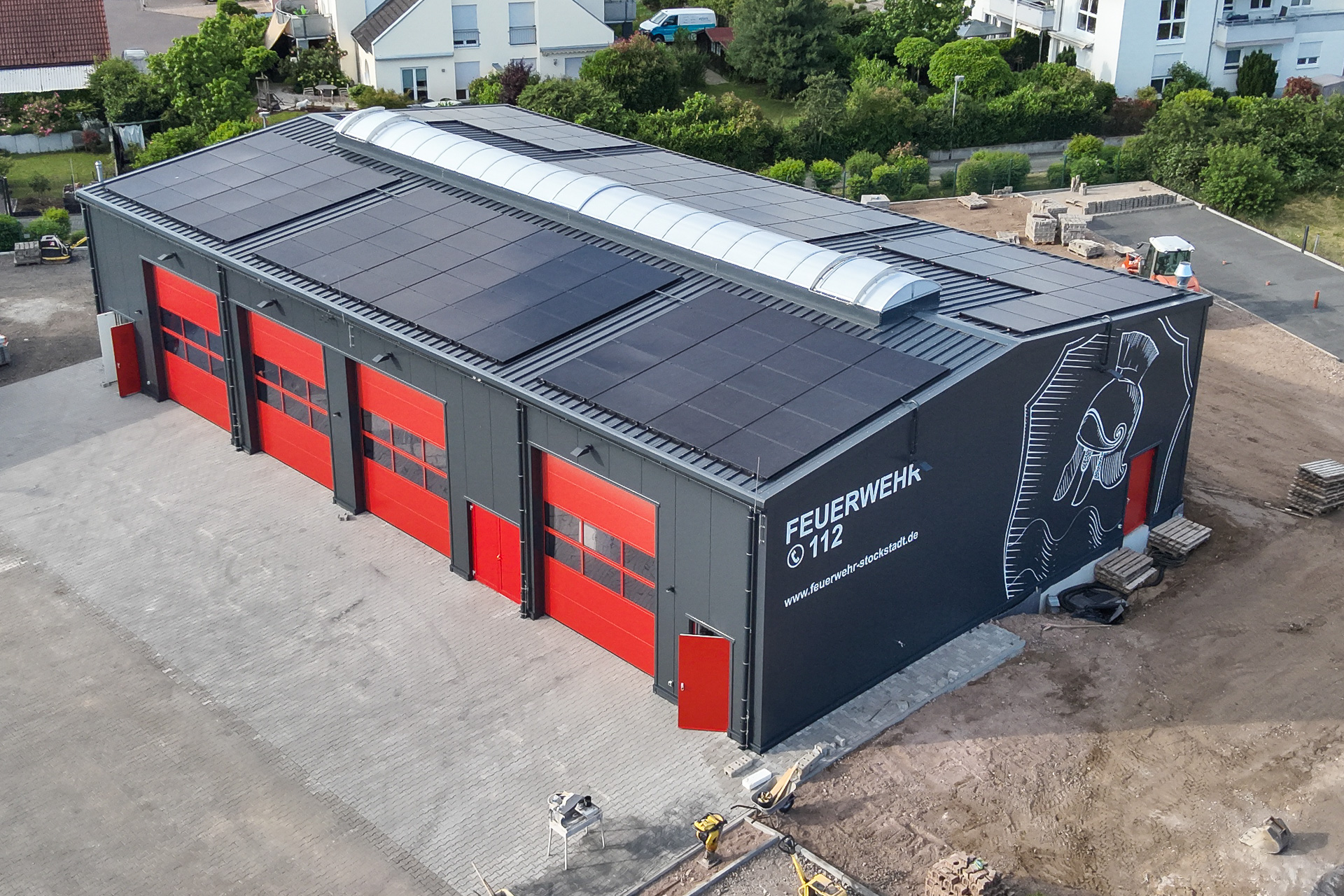 2024 06 14 FF Stockstadt neue Fahrzeug und Lagerhalle Bild 1