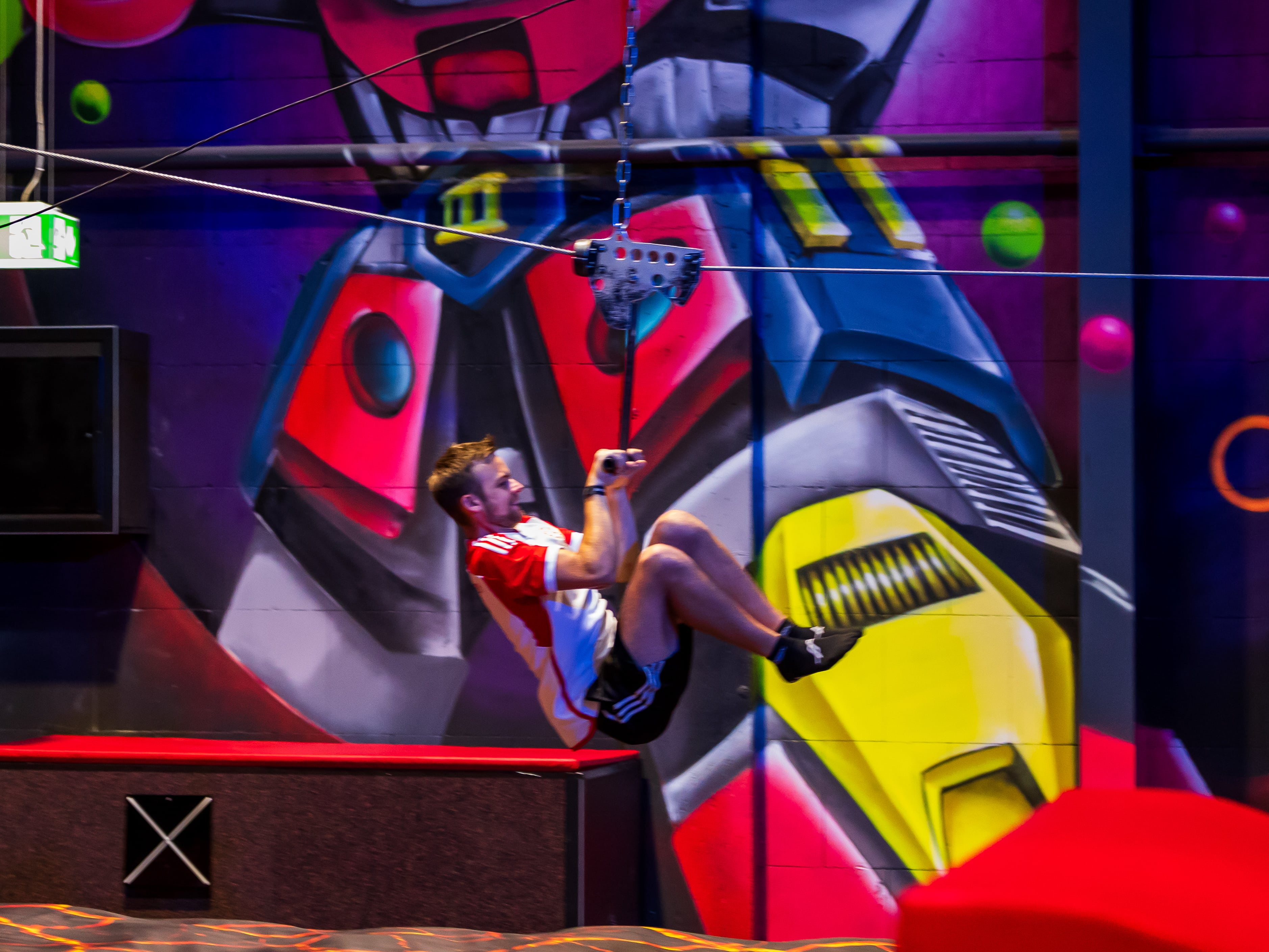 20240629 Ausflug der Kreisjugendfeuerwehr in den Trampolinpark nach Frankfurt 2
