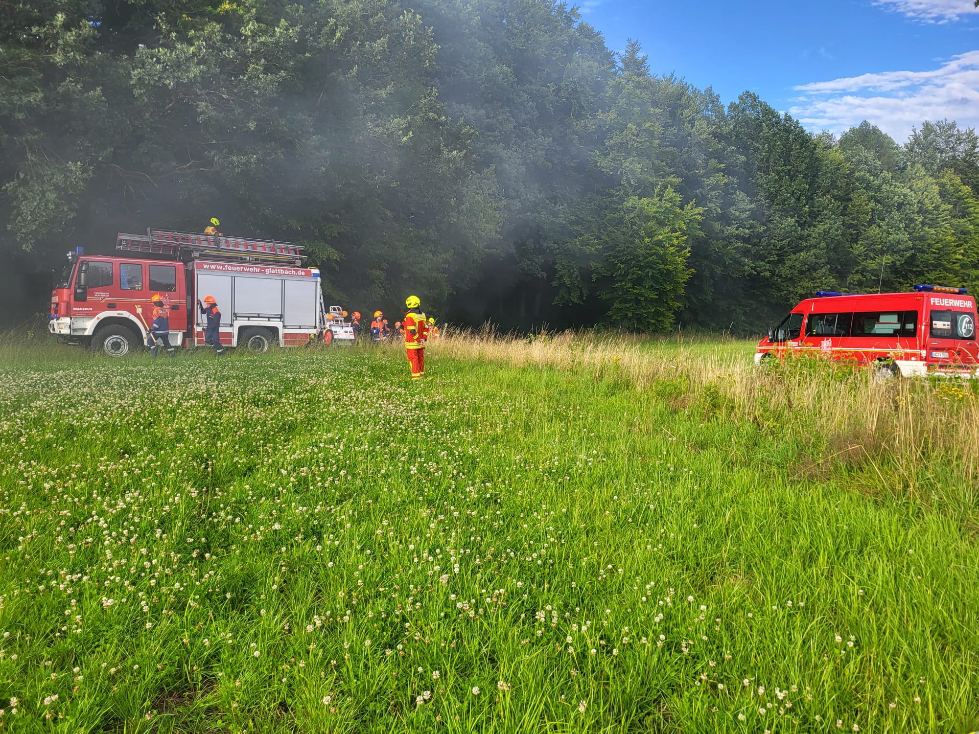 20240712 Gemeinsame Jugendübung Glattbach Johannesberg und Mömbirs Hutzelgrund 3