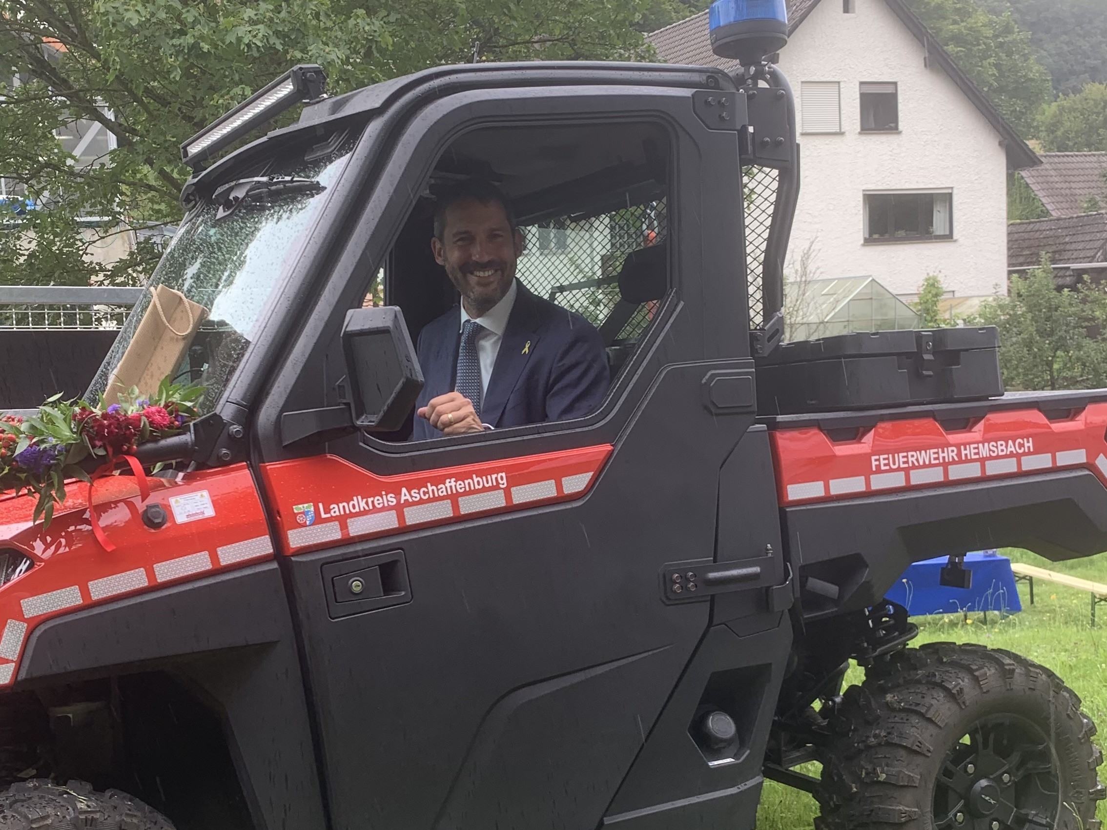 20240804 Feuerwehrfest Hemsbach mit Übergabe ATV LR