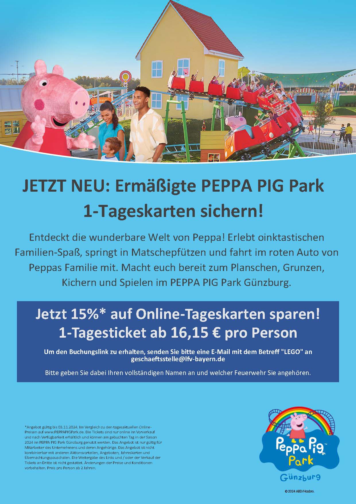 240812 PEPPA PIG Park Angebot