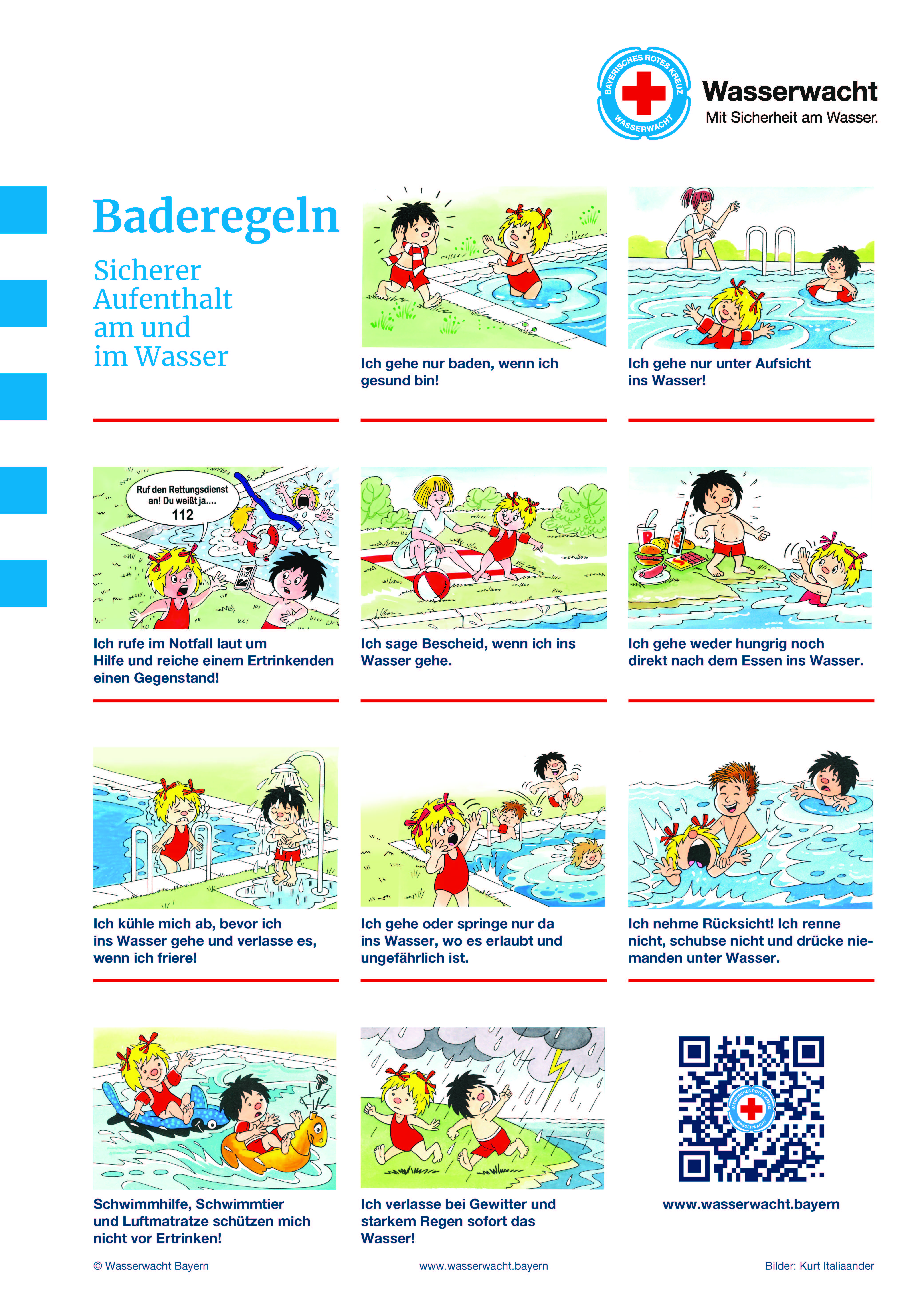 240814 BRK Wasserwacht Baderegeln