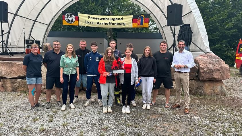20240815 Kreisjugendfeuerwehrzeltlager 2024 in Weibersbrunn 134 Sieger Lagerolympiade