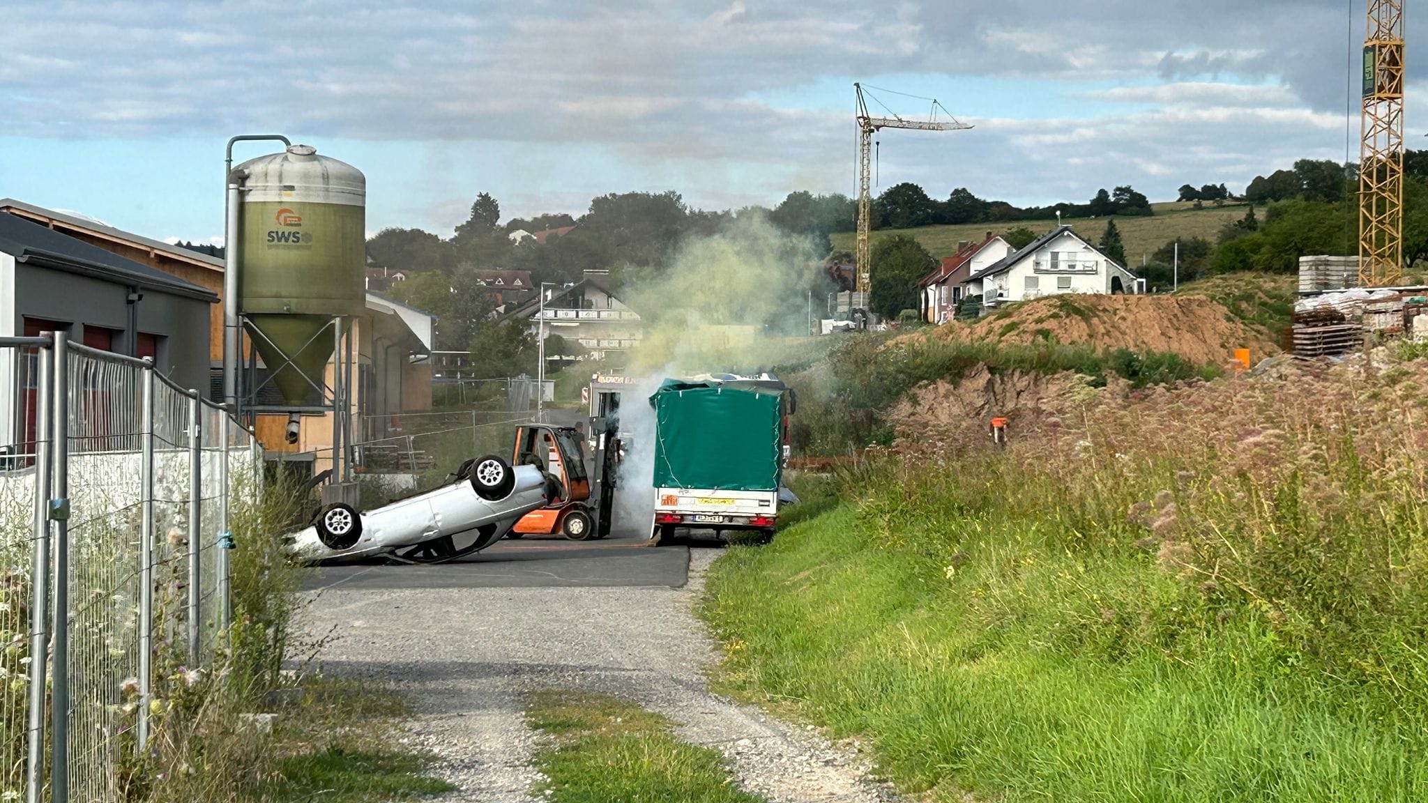20240808 Gemeinsame Übung der FFen Blankenbach und Sommerkahl Vormwald in Blankenbach 6