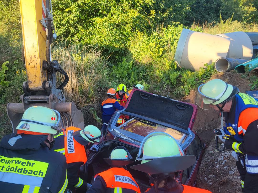 20240805 Gemeinsame Übung der FFen Glattbach und Goldbach in Glattbach 3