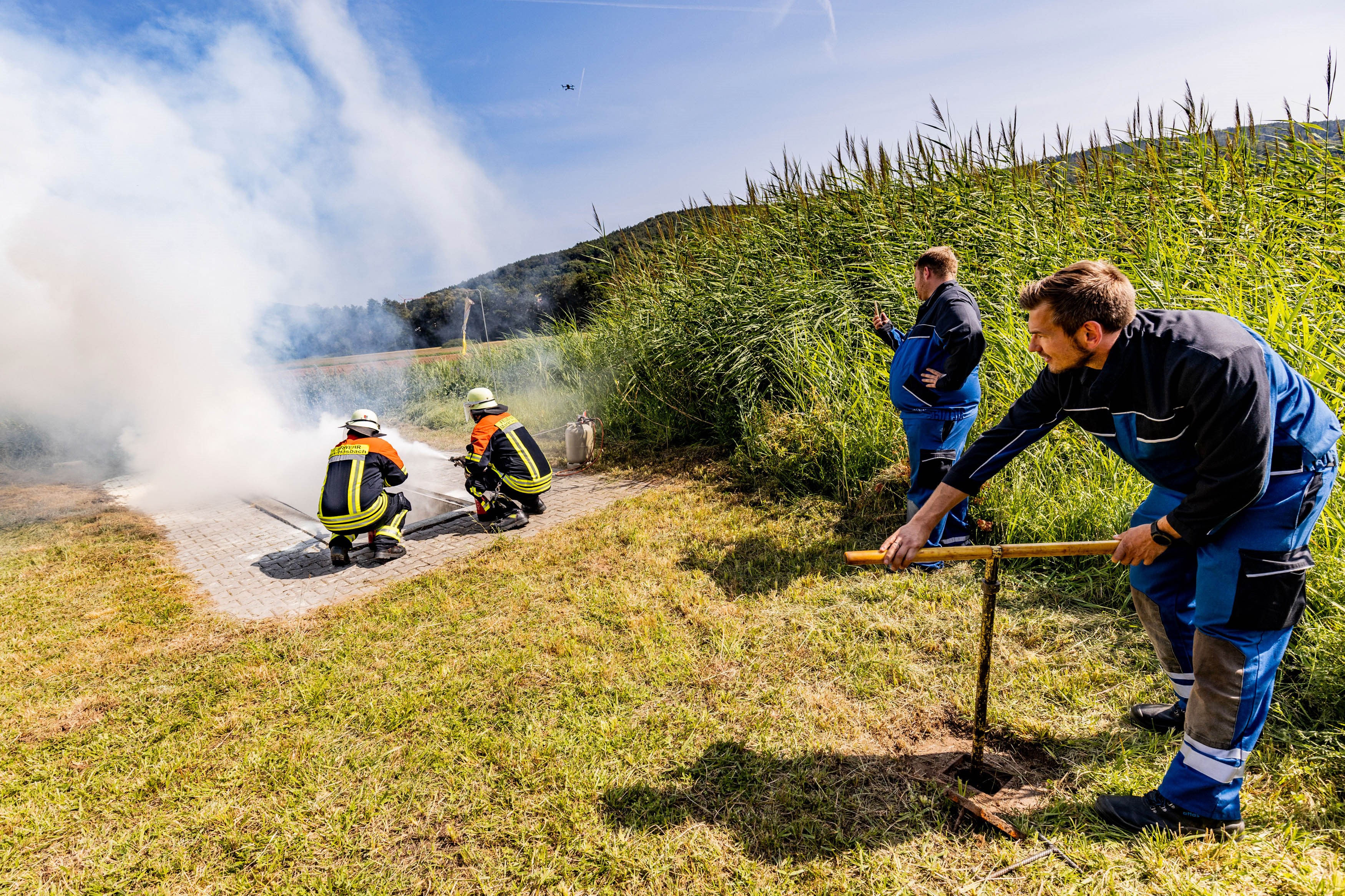 20240823 Ausbildung Erdgasbrandbekämpfung Alzenau Michelbach 7