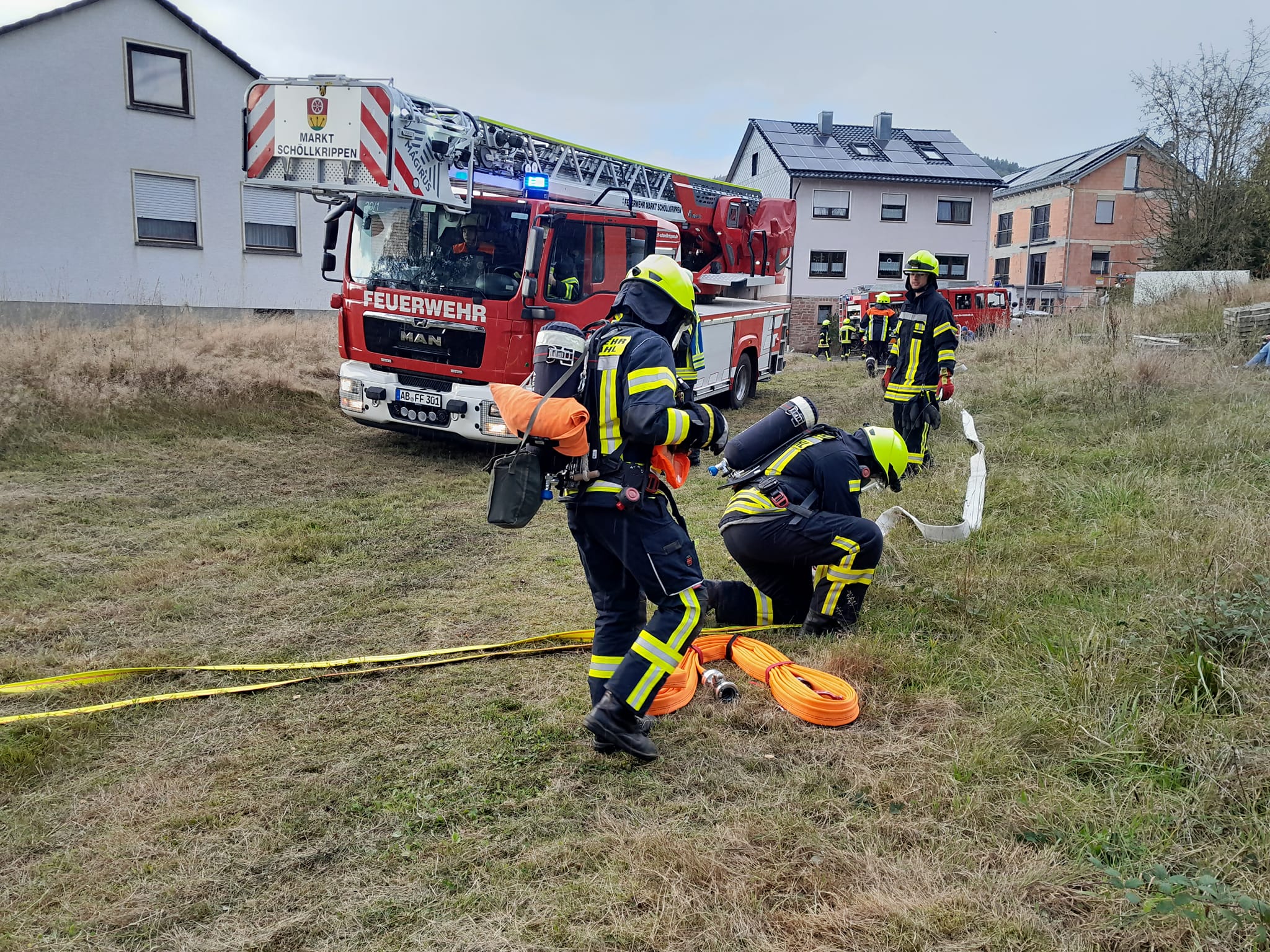 20240928 Übung des Löschzug Schöllkrippen Kleinkahl 1