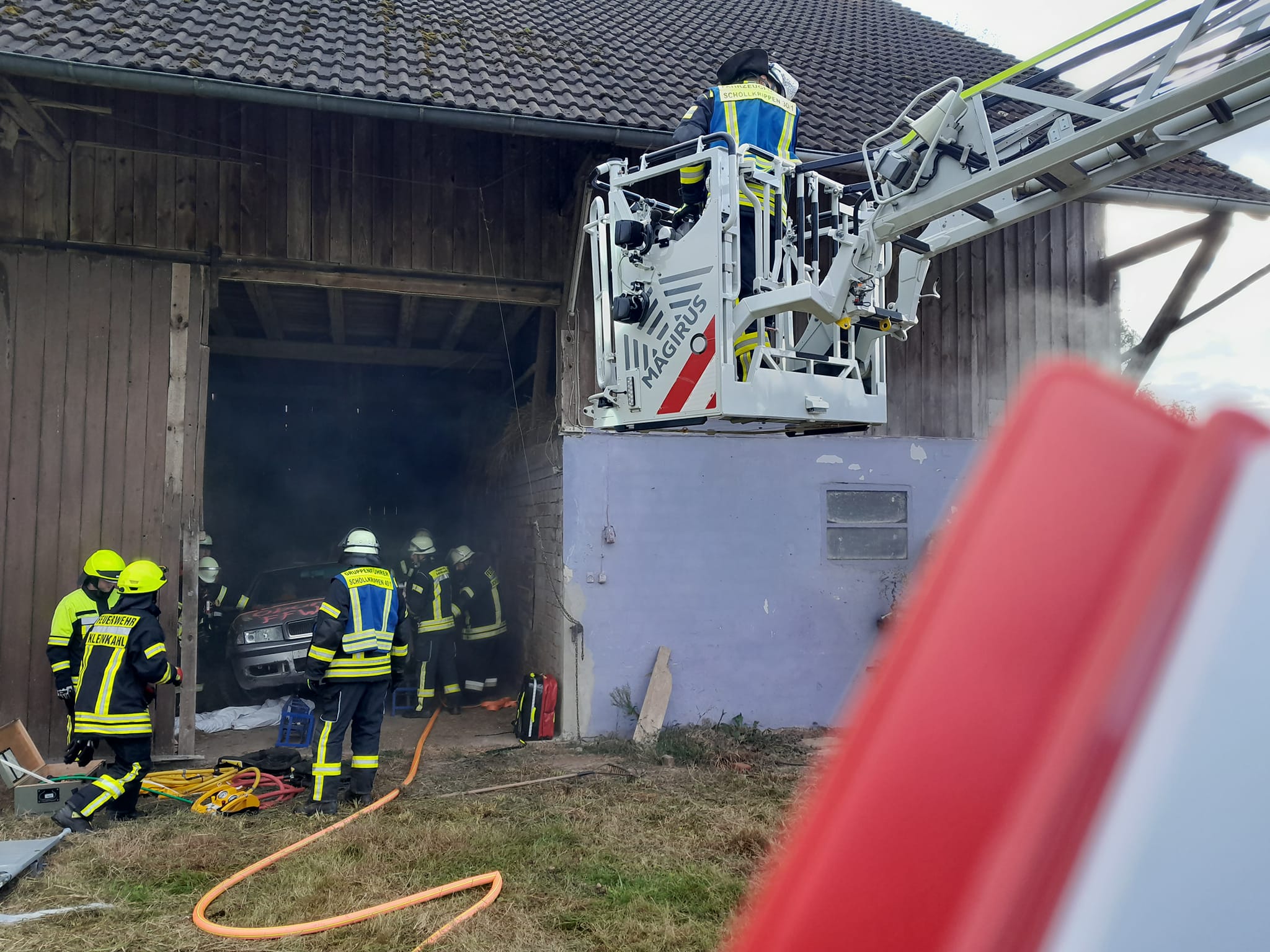 20240928 Übung des Löschzug Schöllkrippen Kleinkahl 3