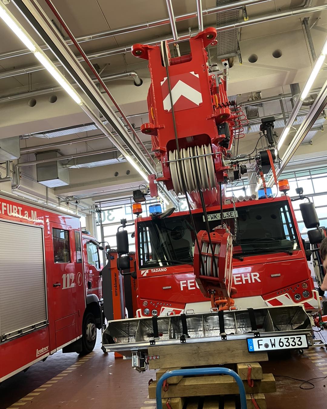 20241123 Jfw Großostheim besucht Feuerwehr Frankfurt 3