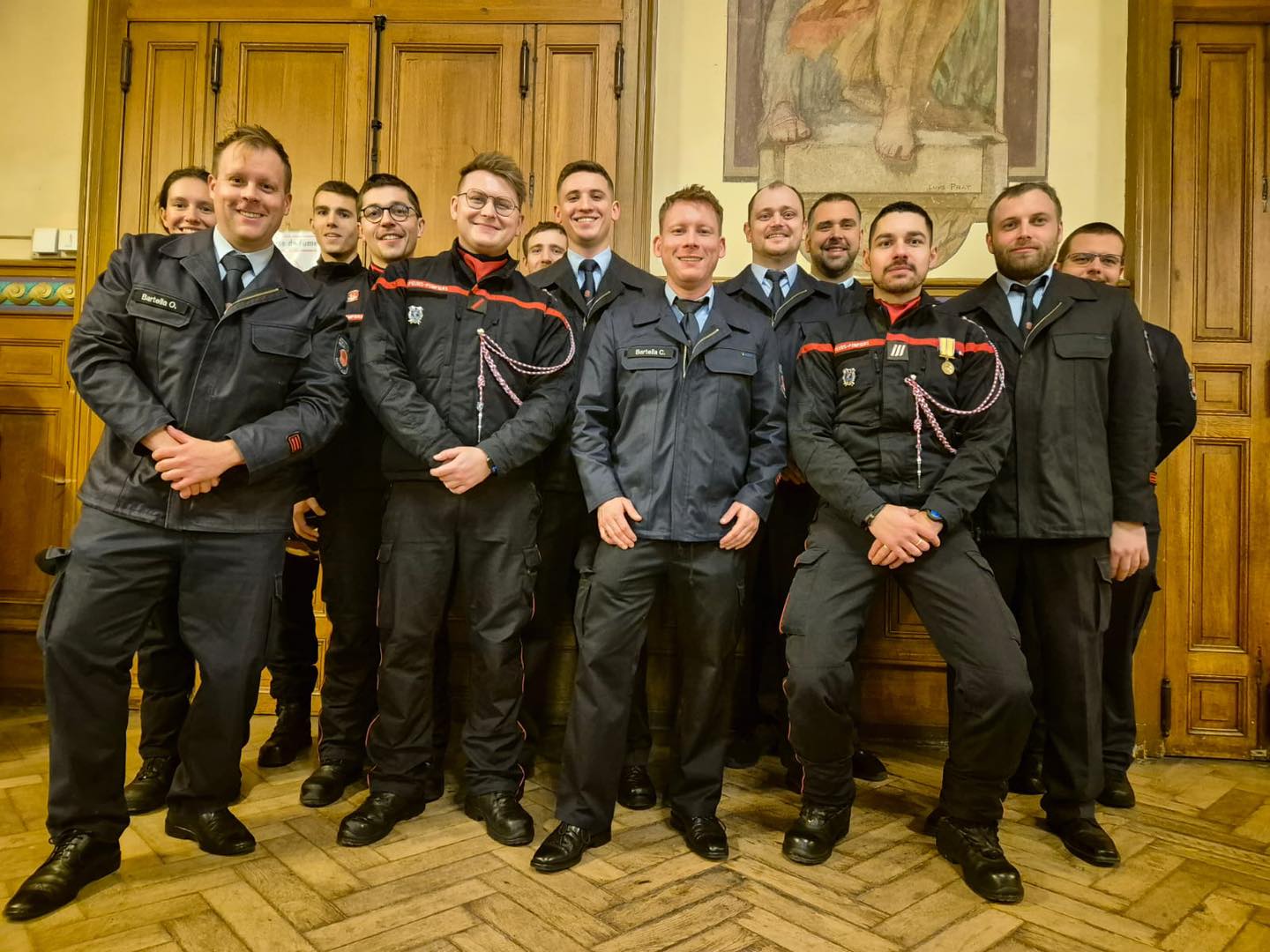 20241201 FF Alzenau besucht zum Barbaratag die Partnerfeuerwehr in Thaon les Vosges F 2