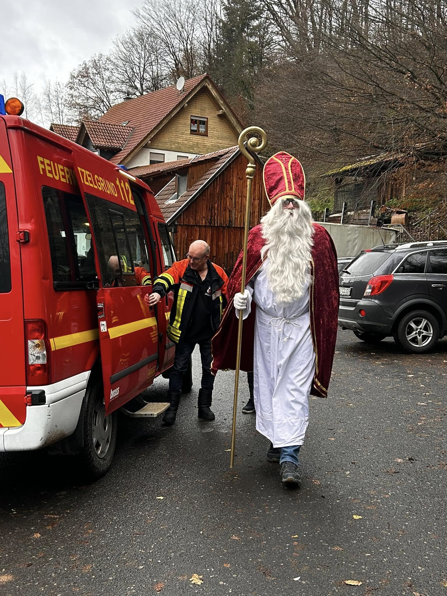20241206 Nikolausaktionen der Feuerwehr Mömbris Hutzelgrund 2