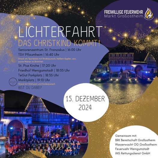 Lichterfahrt Großostheim