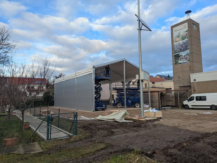 20250128 FF Alzenau Leichtbauhalle wird errichtet 1