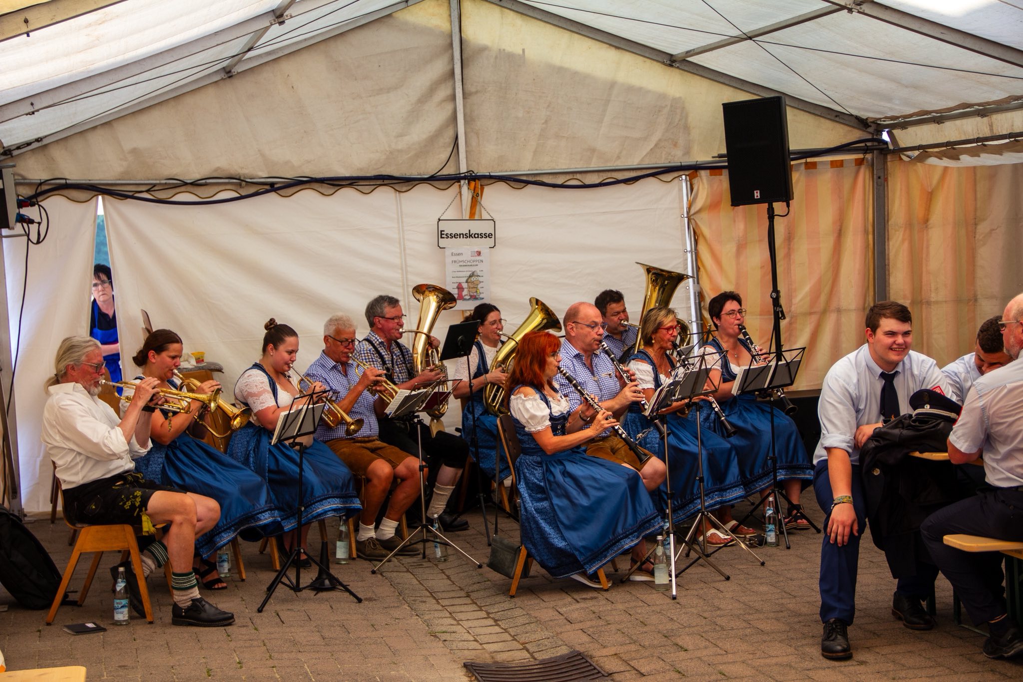 20250720 FF Kleinkahl Kartoffelfest mit Fahrzeugübergabe und Segnung 6