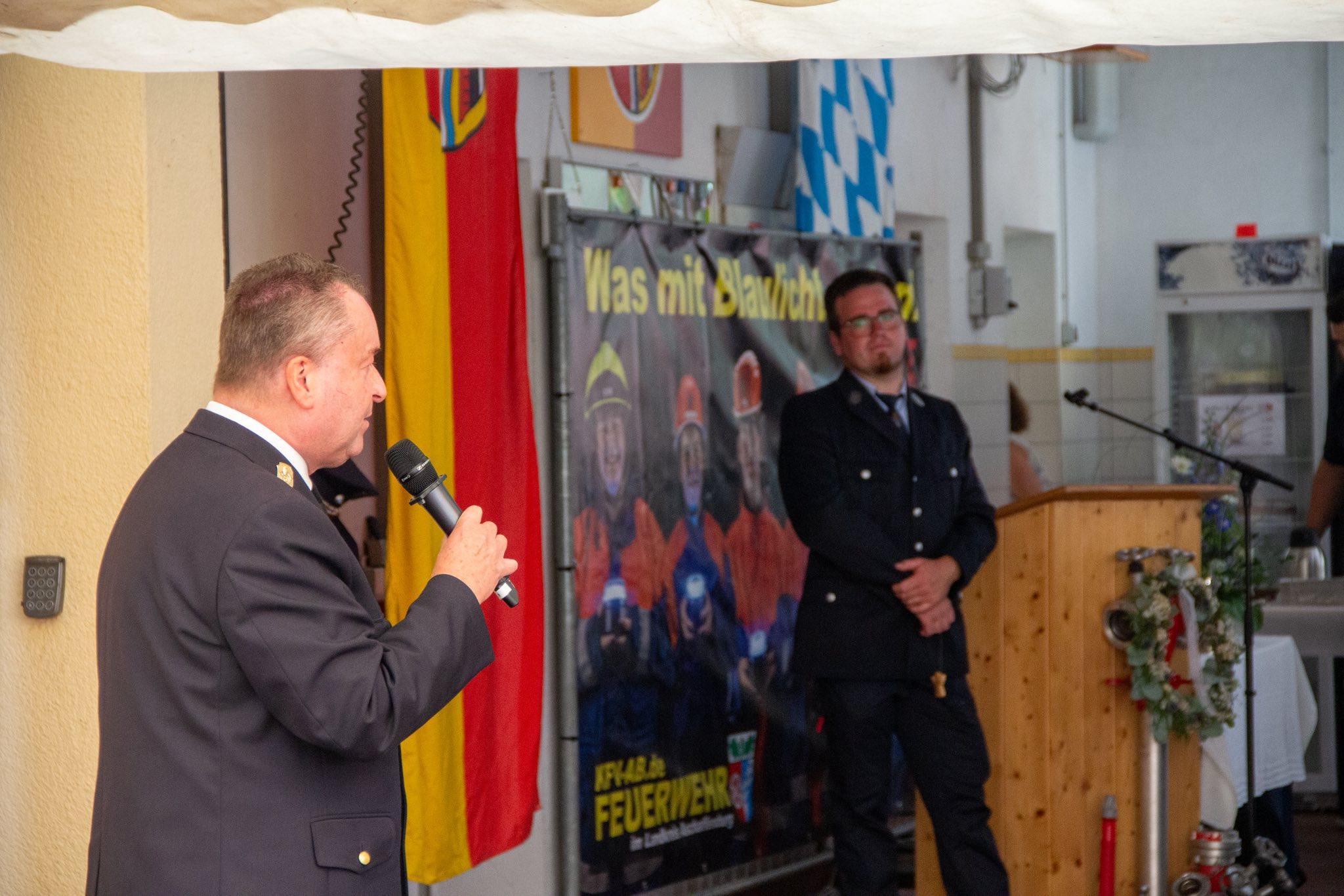 20250720 FF Kleinkahl Kartoffelfest mit Fahrzeugübergabe und Segnung 8