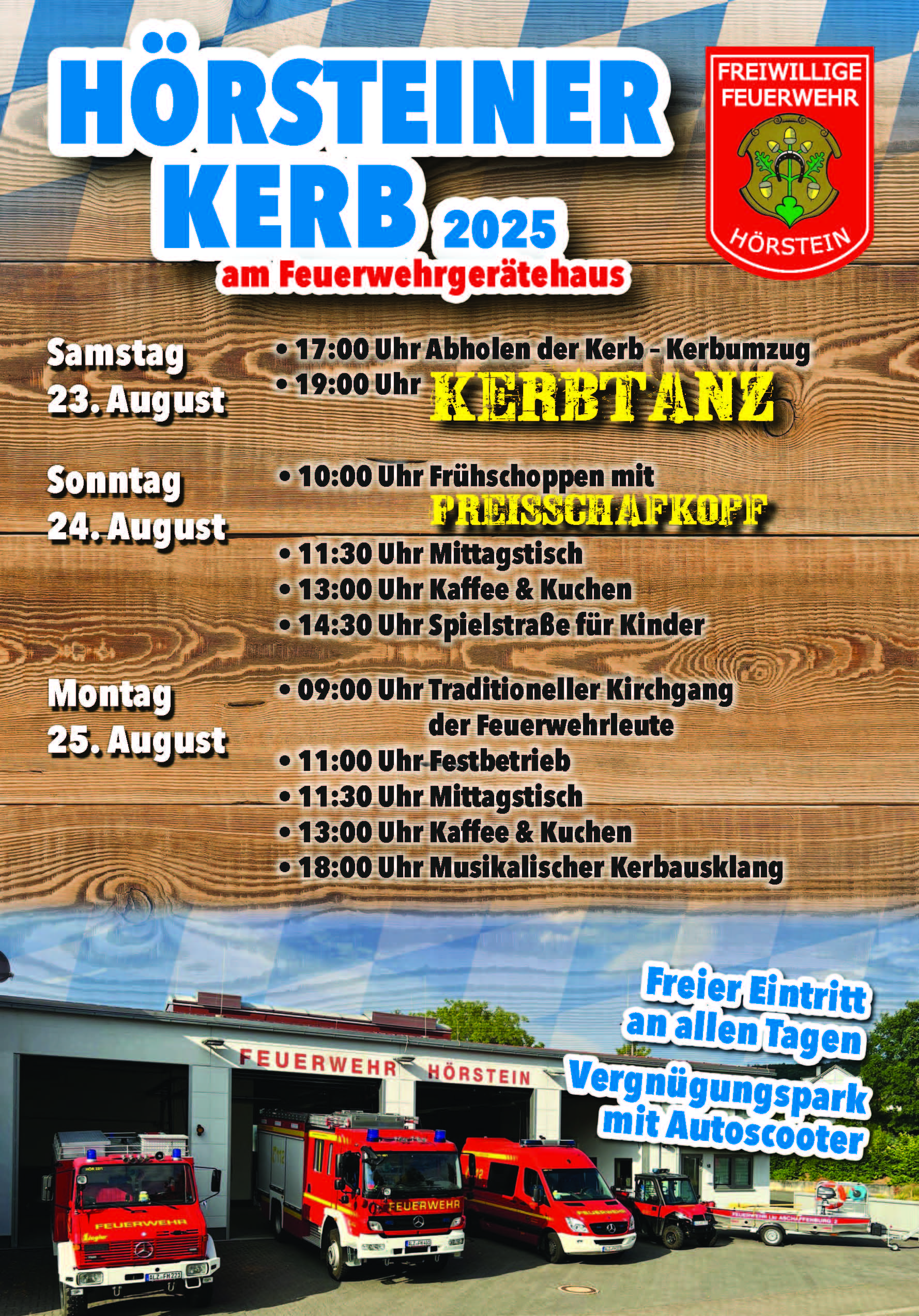 2025 Hörsteiner Kerb Plakat