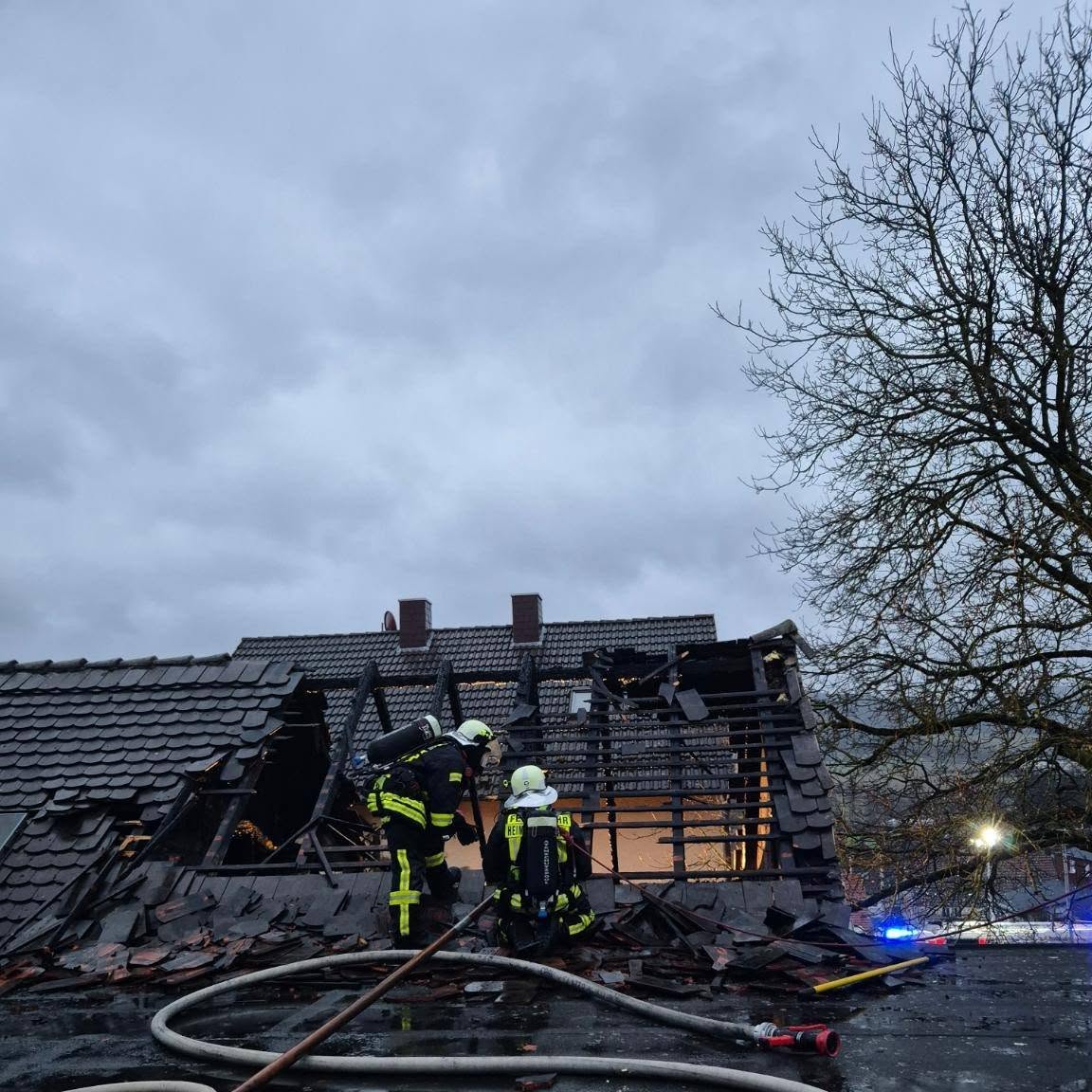 20250102 Nachbarliche Hilfe FF Heimbuchenthal Brand in Eschau Sommerau 20