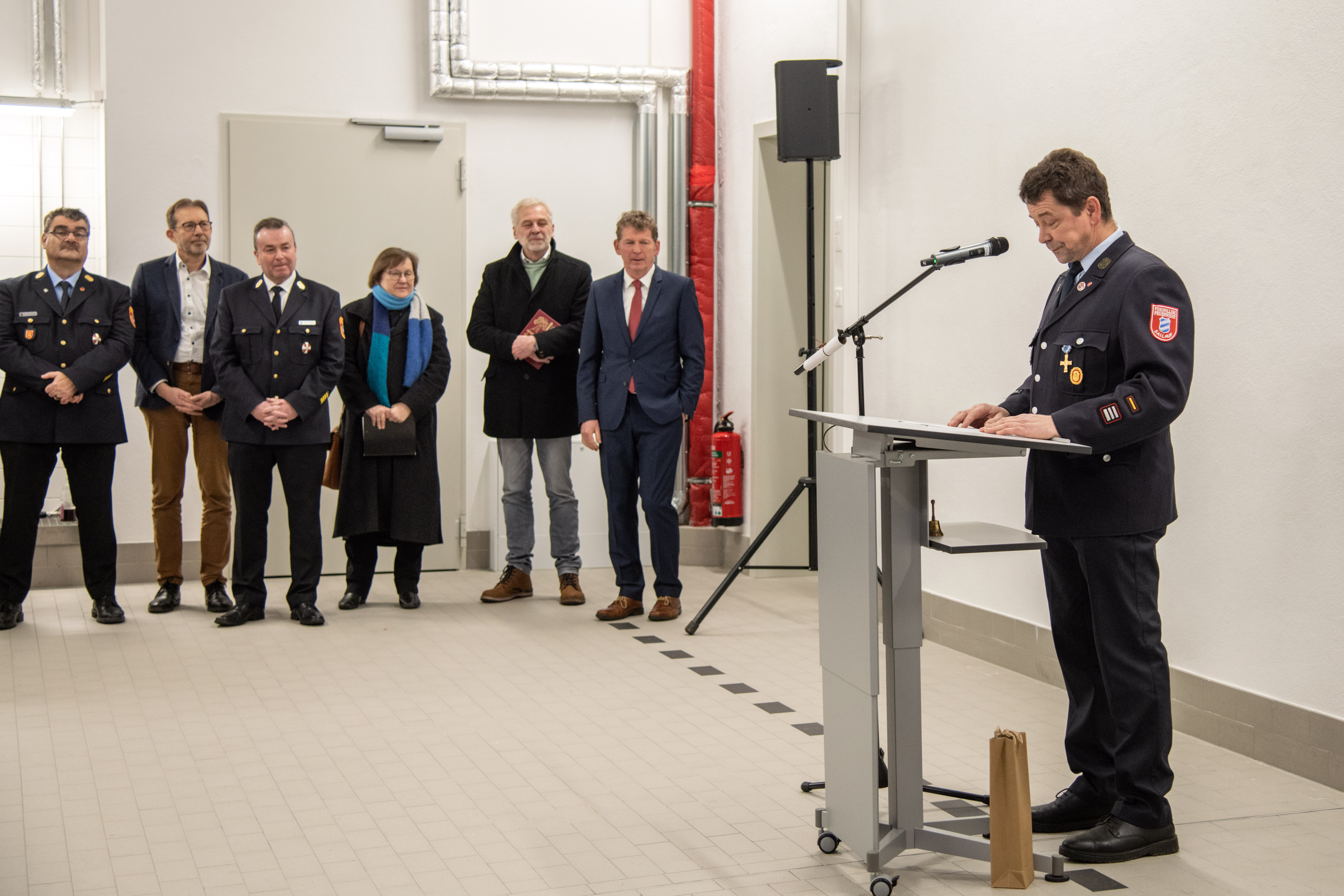 20250110 Segnung Feuerwehrhaus und HLF 20 FF Sailauf 1