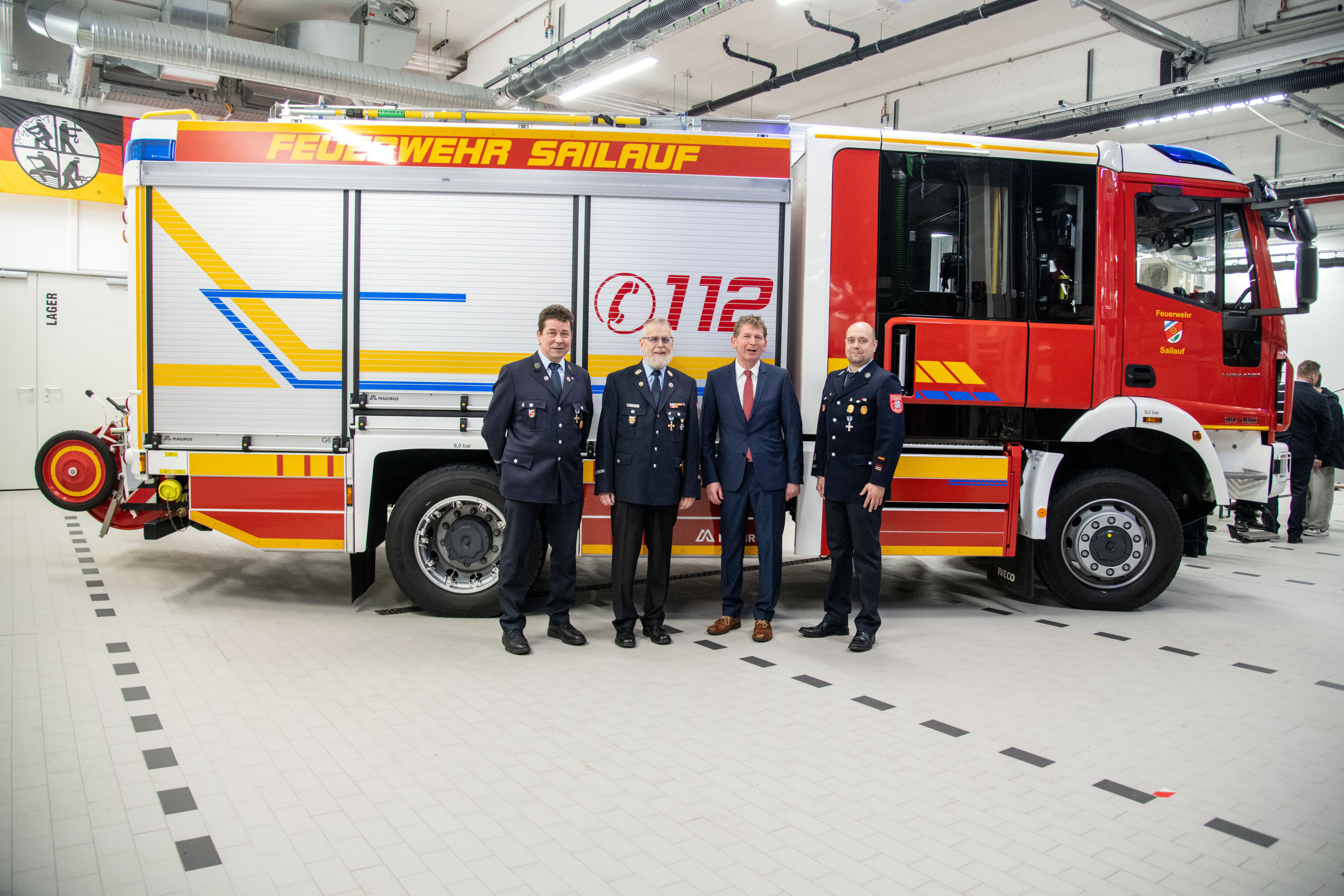 20250110 Segnung Feuerwehrhaus und HLF 20 FF Sailauf 3