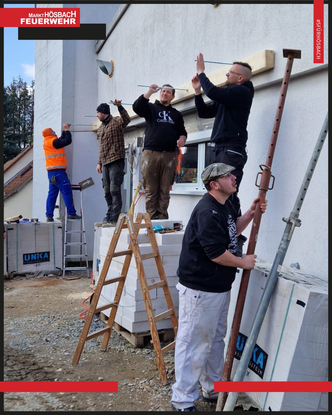20250315 Eigenleistungen der FF Hösbach am Feuerwehrhaus 1