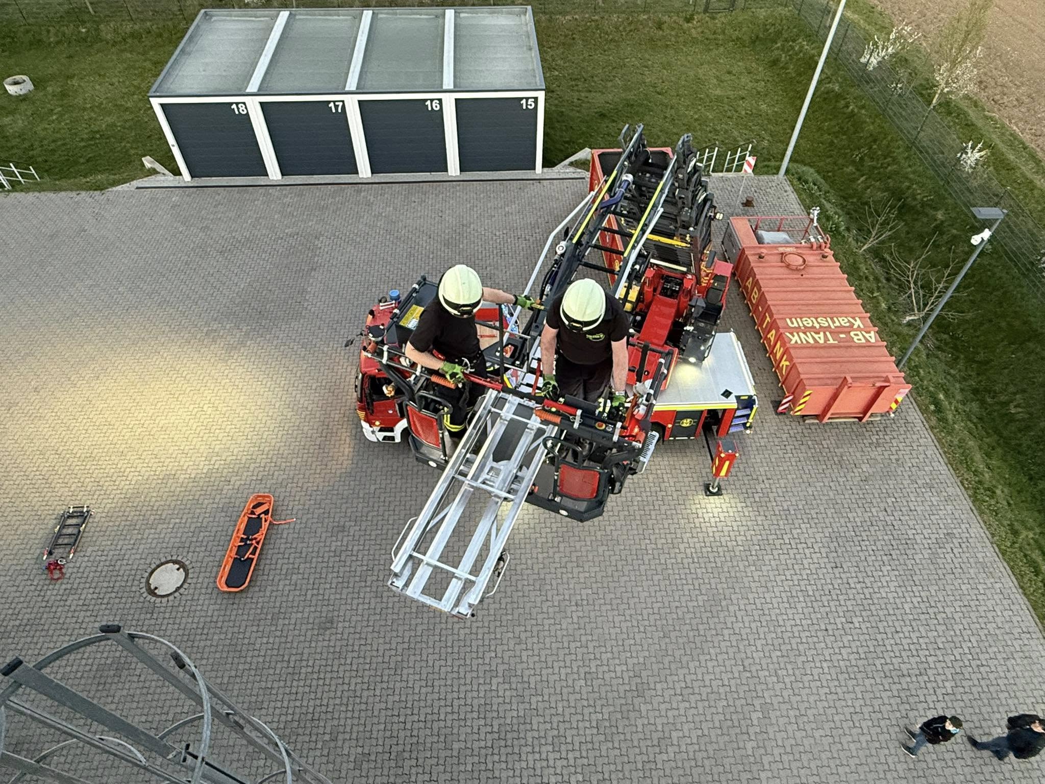 20250404 FF Karlstein Drehleiterausbildung 2