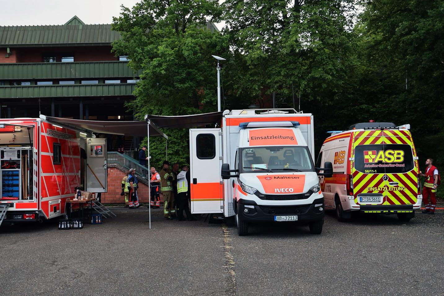20250525 Nachbarliche Hilfe der FF Karlstein bei einer Vermisstensuche in Aschaffenburg 4