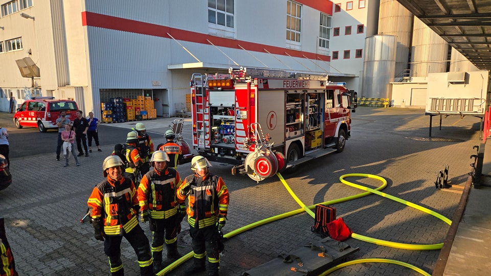 20250618 FF Großostheim Übung in Brauerei 2