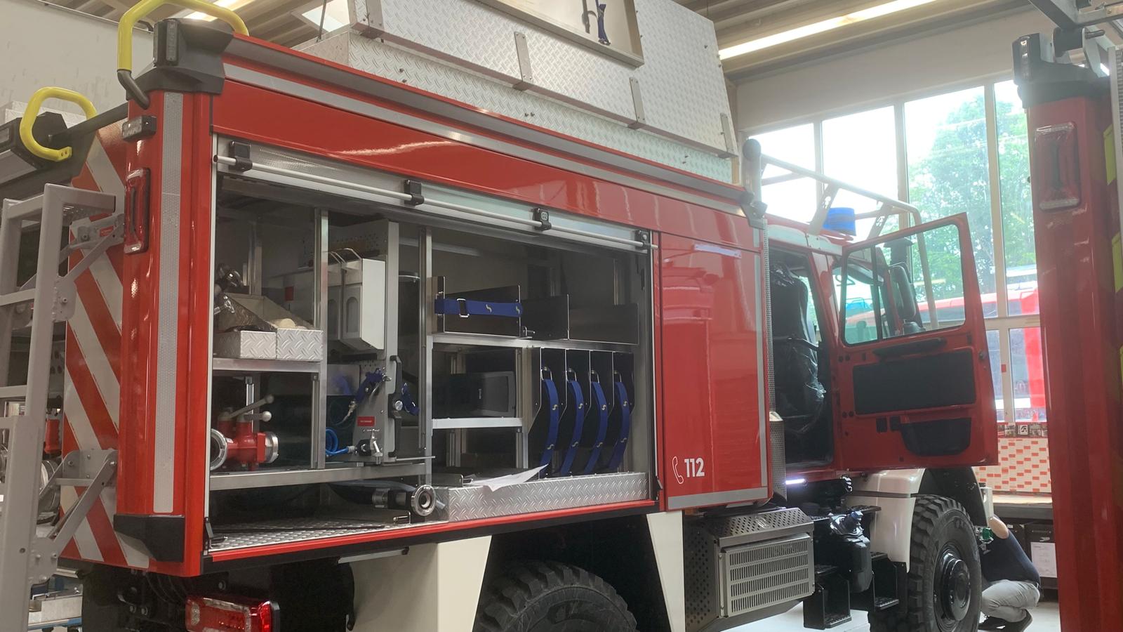 Waldbrand TLF kur vor Fertigstellung 8