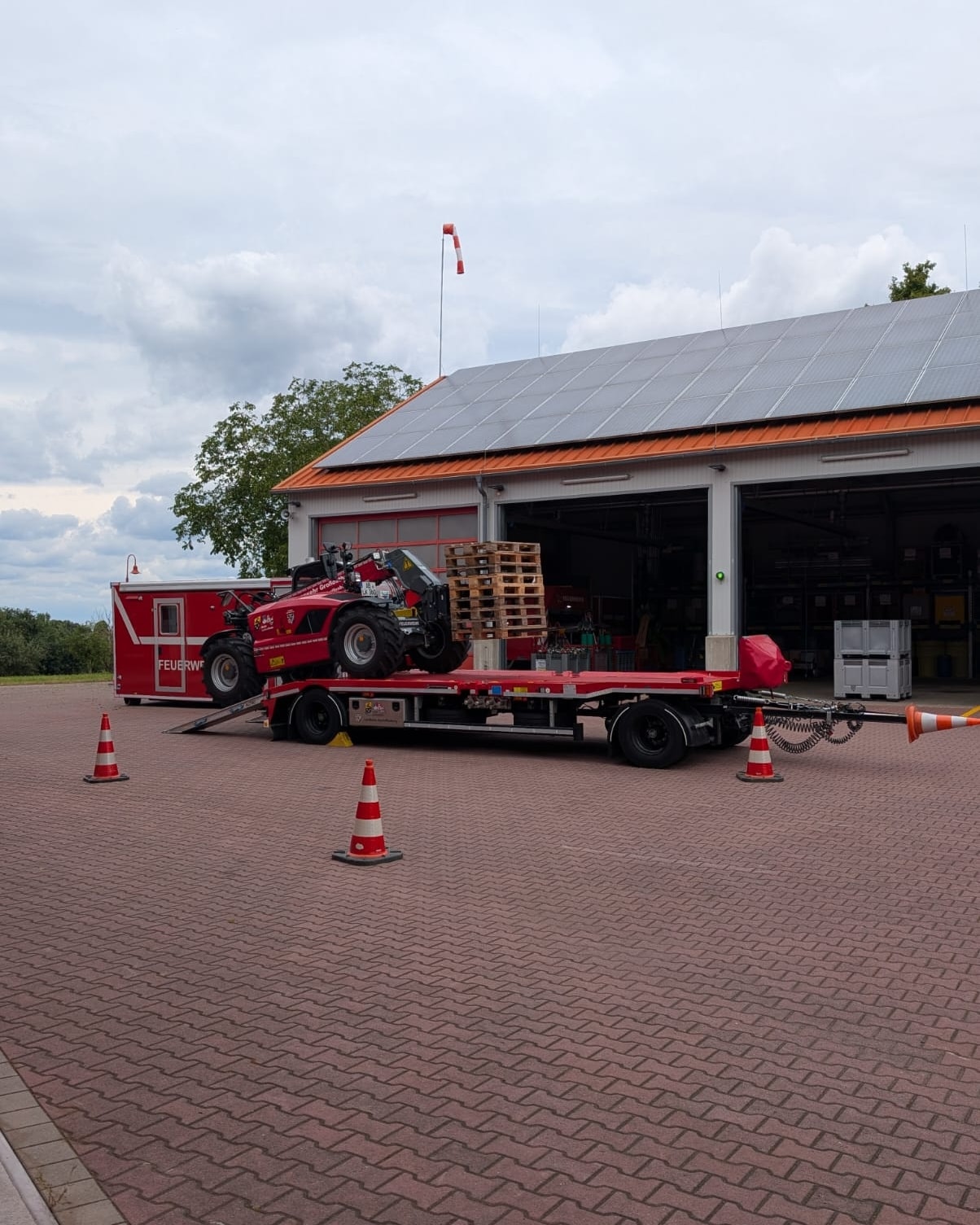 20250712 FF Großostheim Fahrübungen für die Teleskoplader Fahrer 4