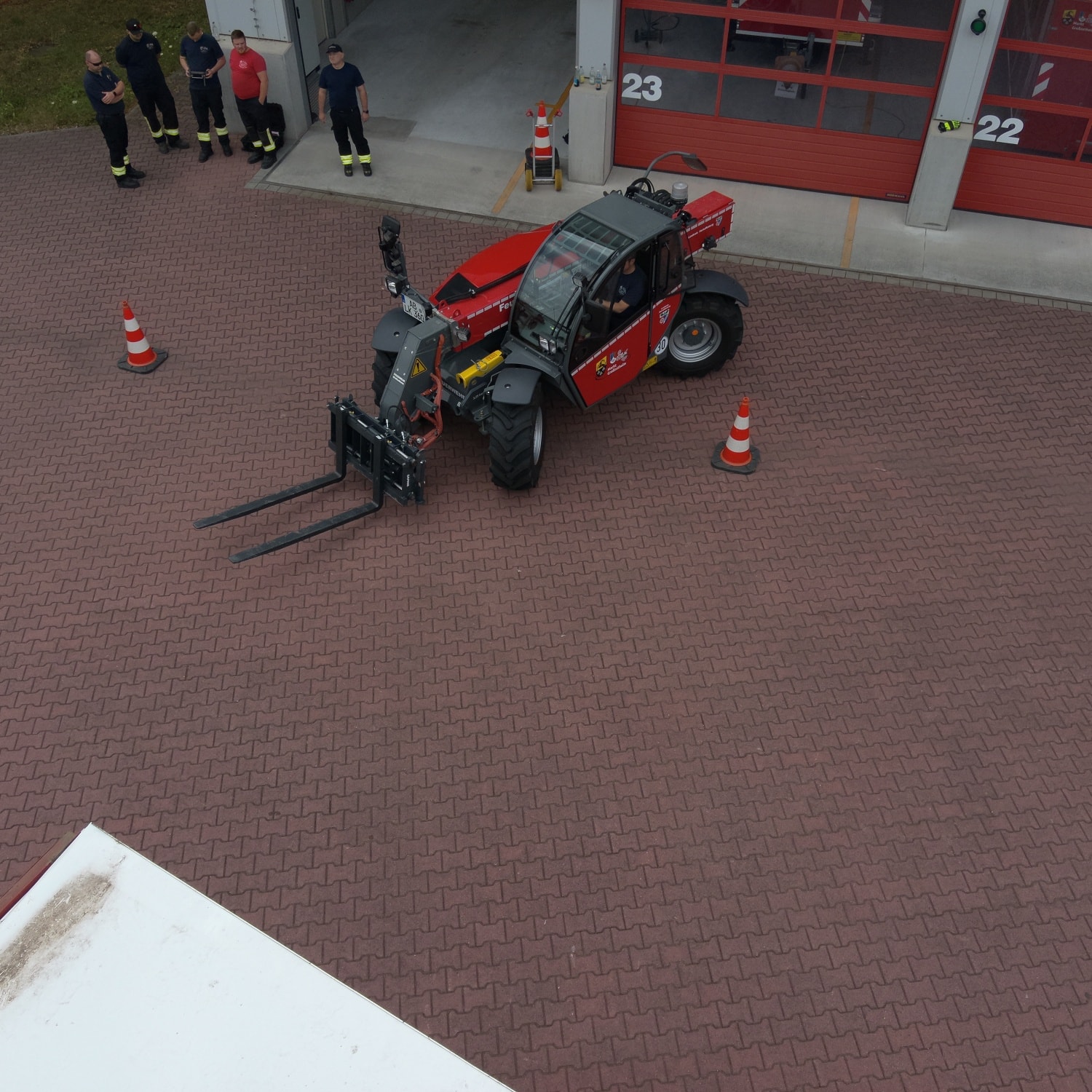 20250712 FF Großostheim Fahrübungen für die Teleskoplader Fahrer 6