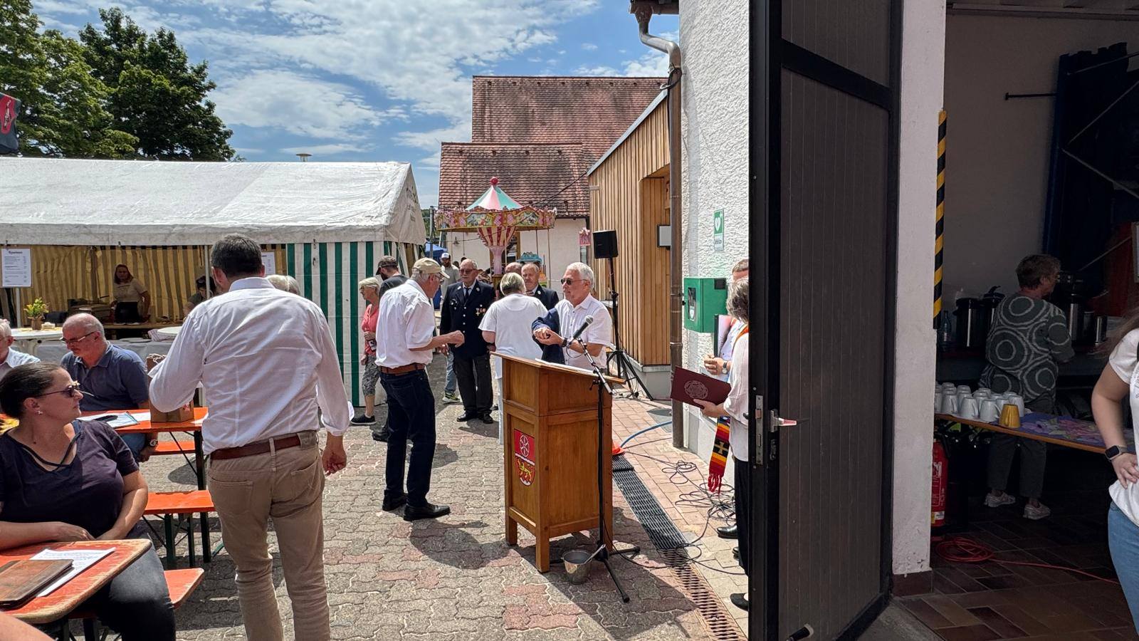 20250713 FF Blankenbach Segnung Anbau Feuerwehrhaus 1