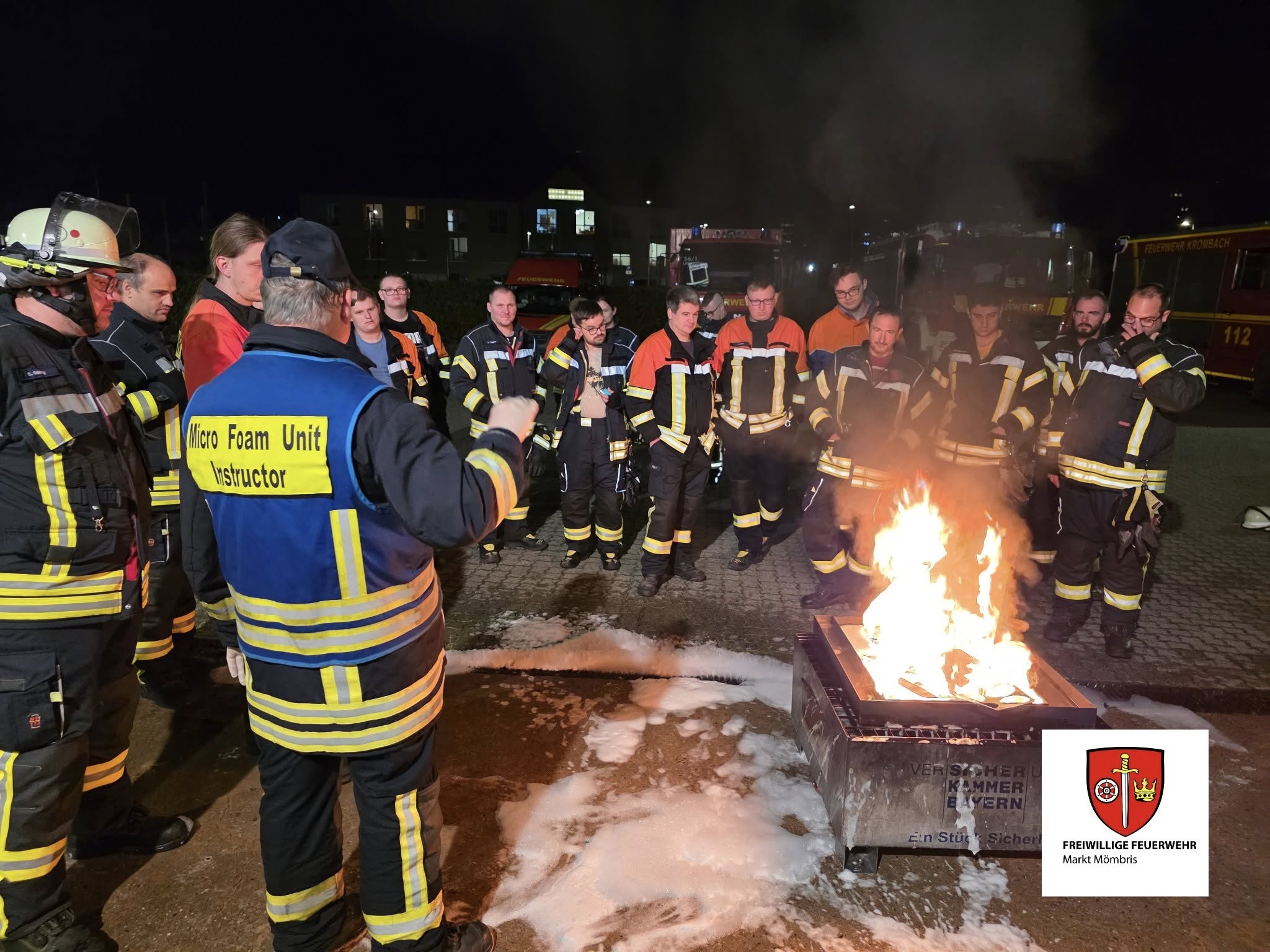 20251013 FF Mömbris zur Schaumausbildung in Mainaschaff 1