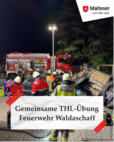20251021 FF Waldaschaff THL Übung mit dem MHD 1