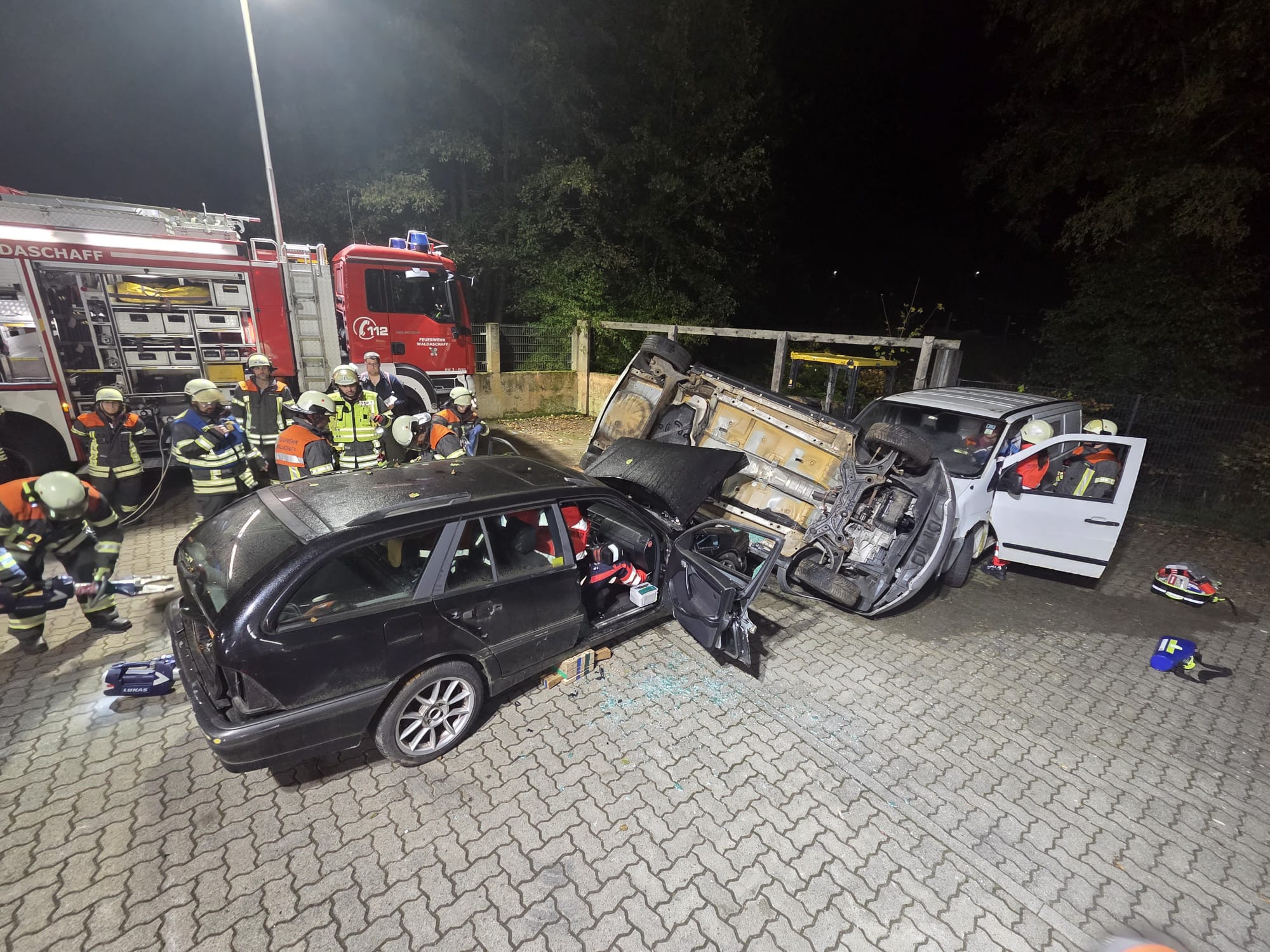 20251021 FF Waldaschaff THL Übung mit dem MHD 8