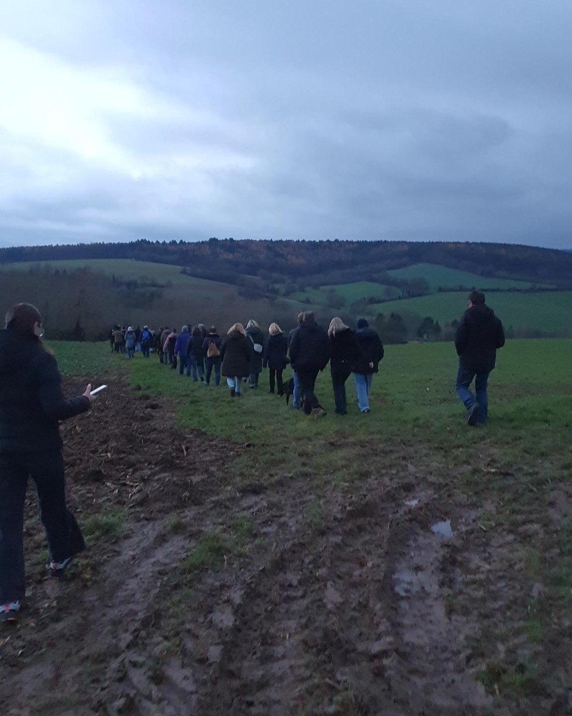 20251129 FF Großostheim Weihnachtswanderung mit feier 10