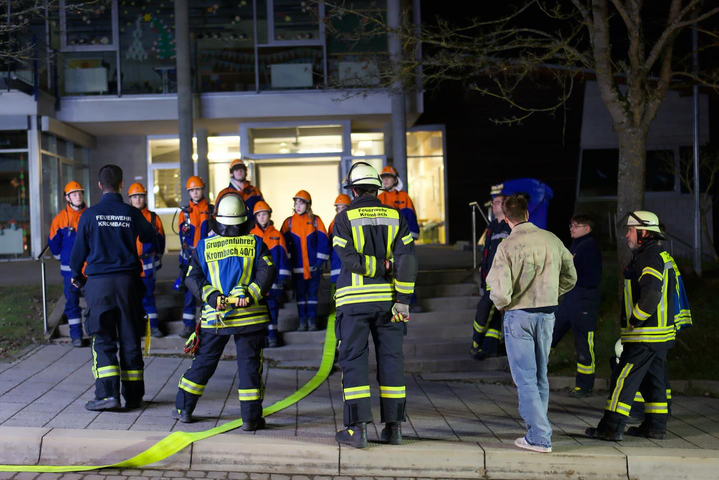 20251218 FF Krombach Abschlussübung der JF 7