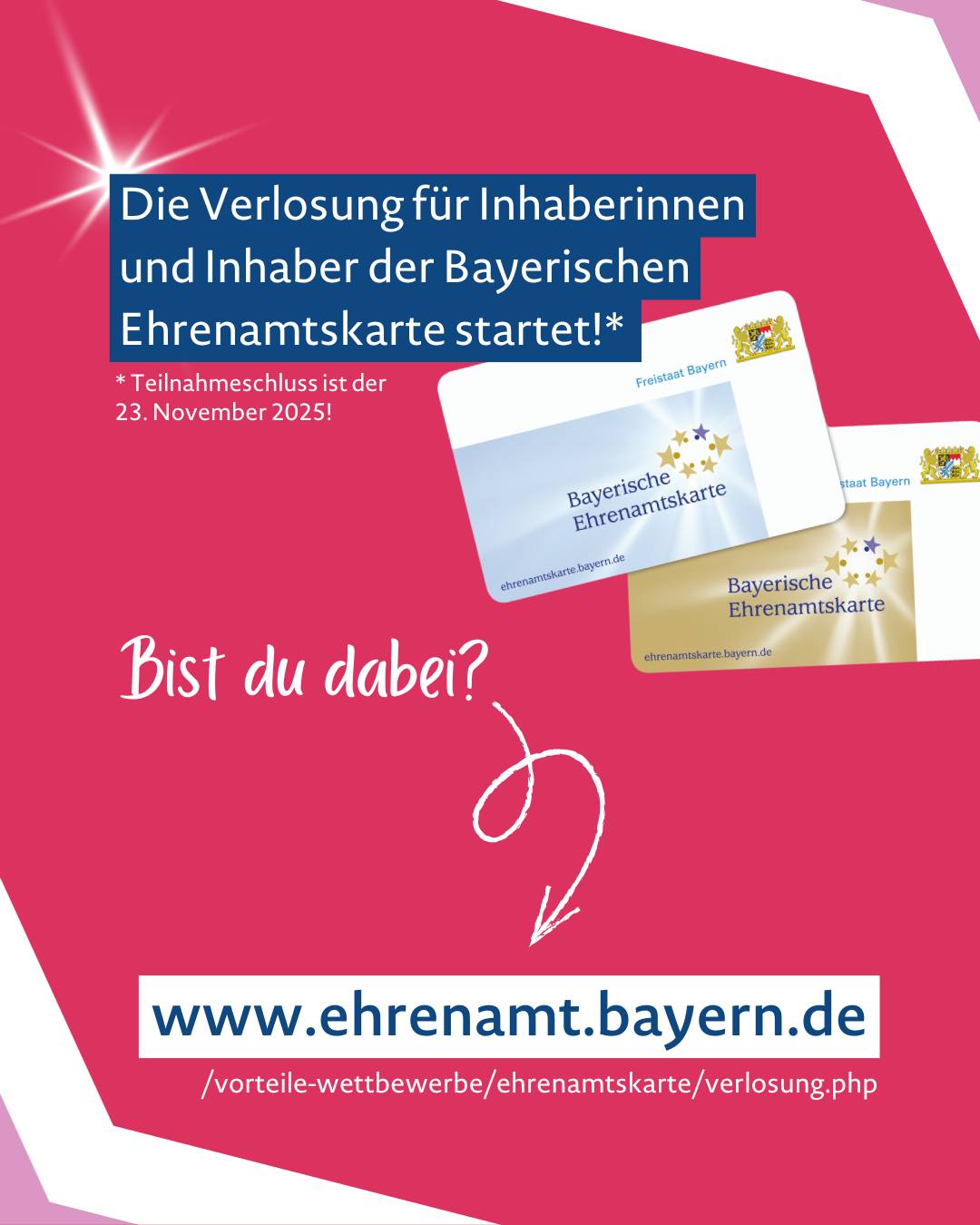 Ehrenamtskarte Verlosung Neujahrsempfang