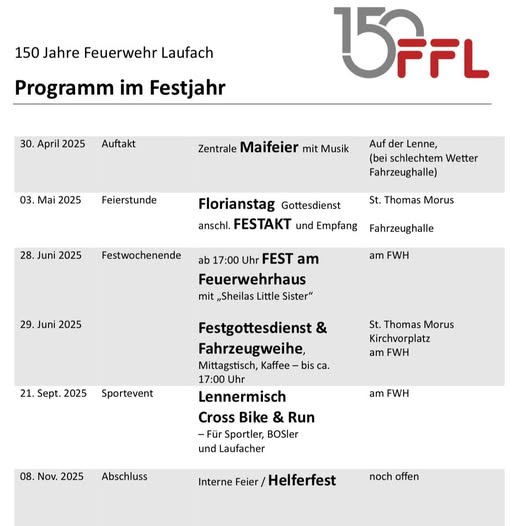 Festjahr Laufach