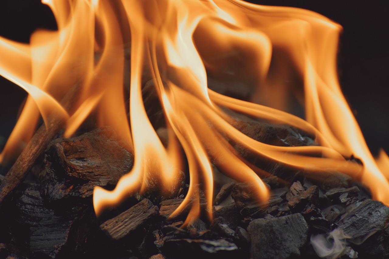 Grillfeuer