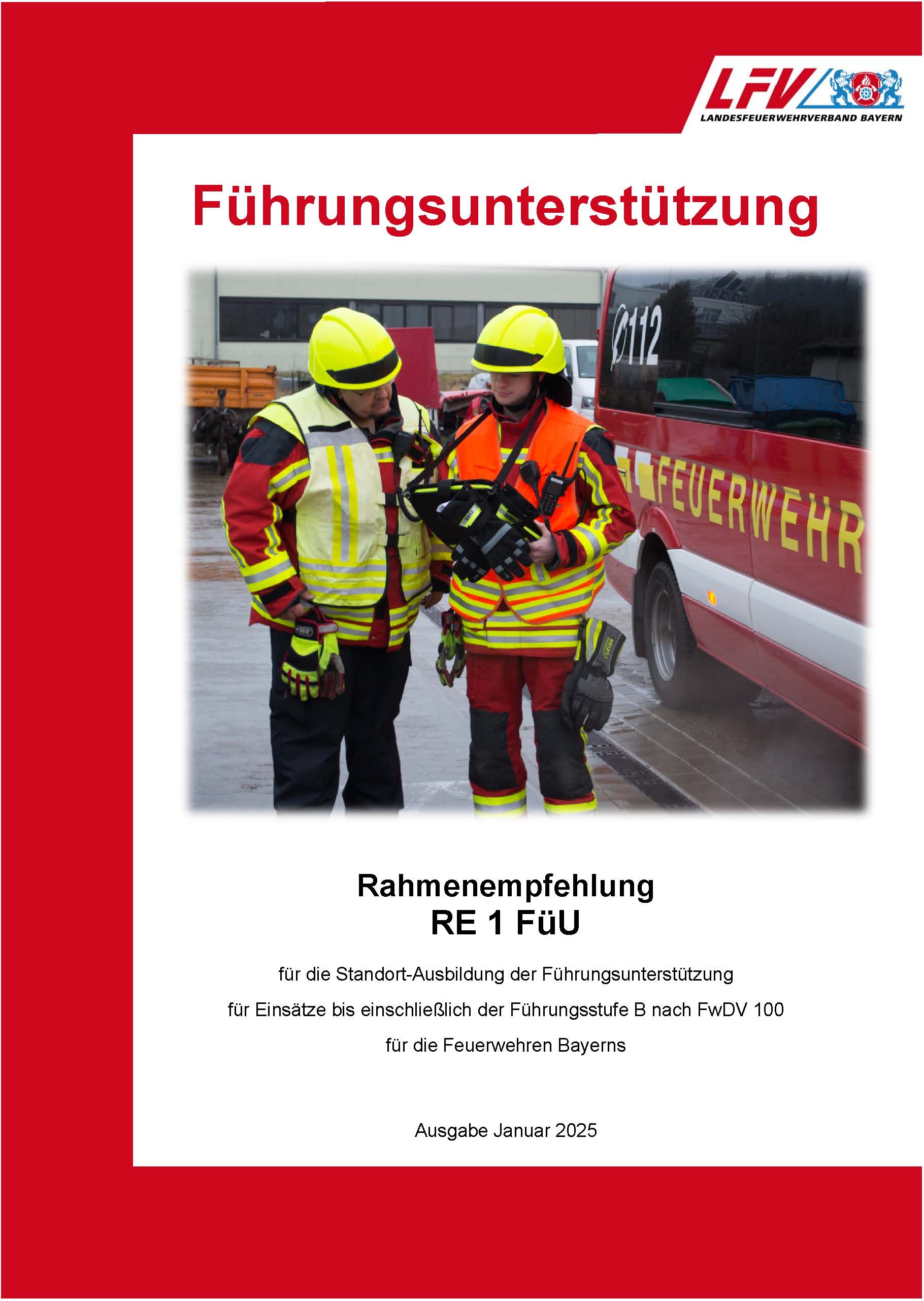Seite 1 Rahmenempfehlung Ausbildung Führungunterstutzung