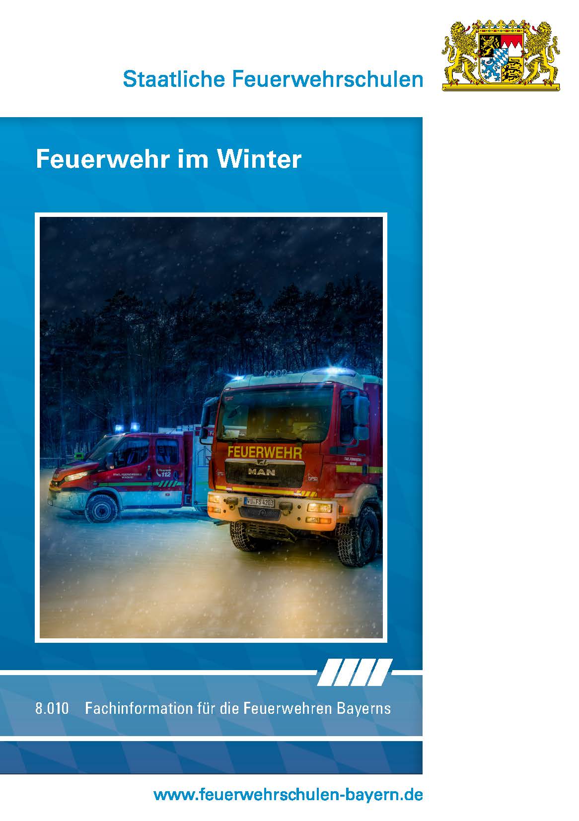 Seite 1 aus Merkblatt Feuerwehr im Winter