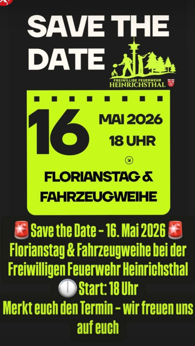 20260516 Florianstag mit Fahrzeugweihe Heinrichsthal