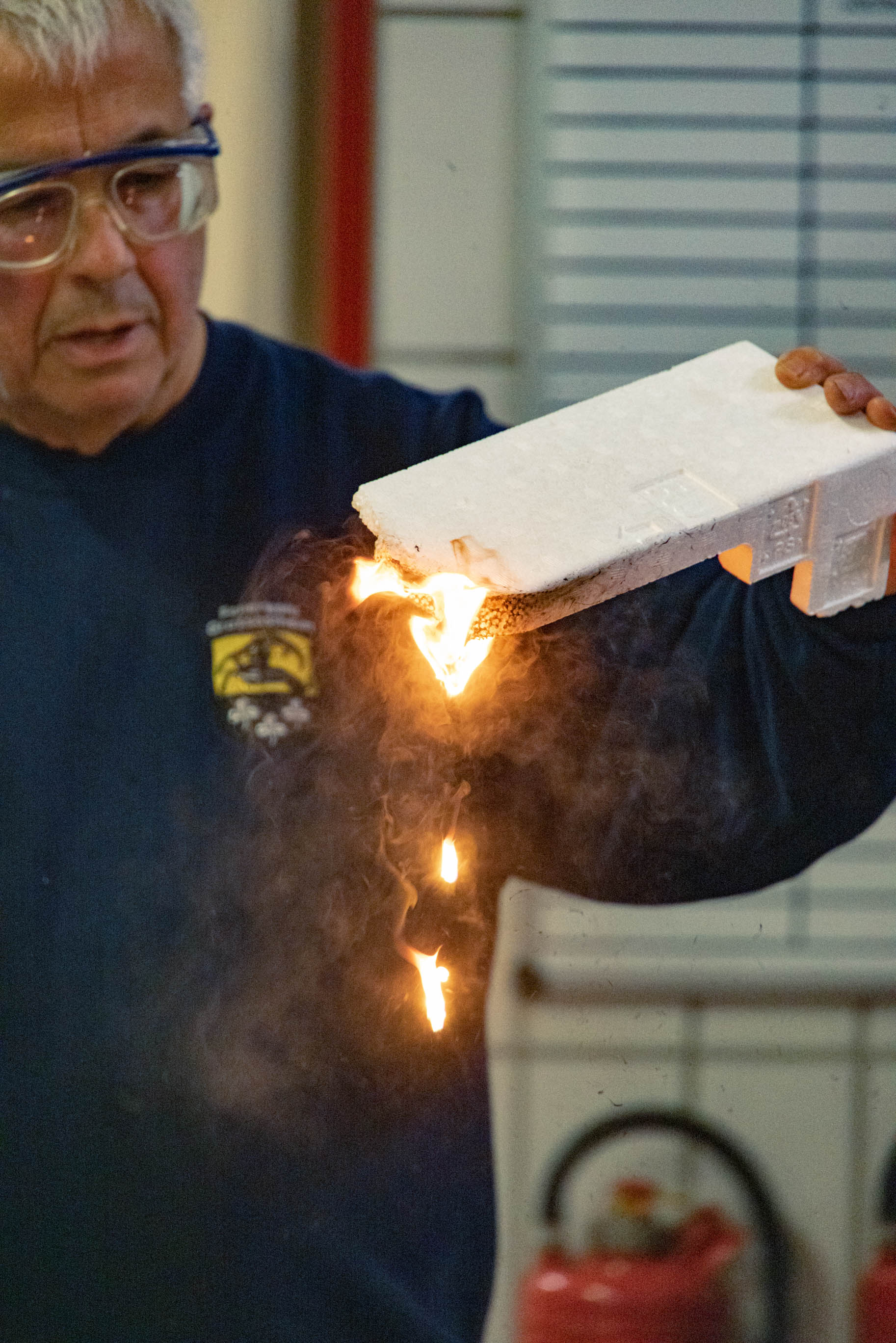 20260115 FF Großostheim Ausbildung Brandgefahren von Deckenverkleidungen 1