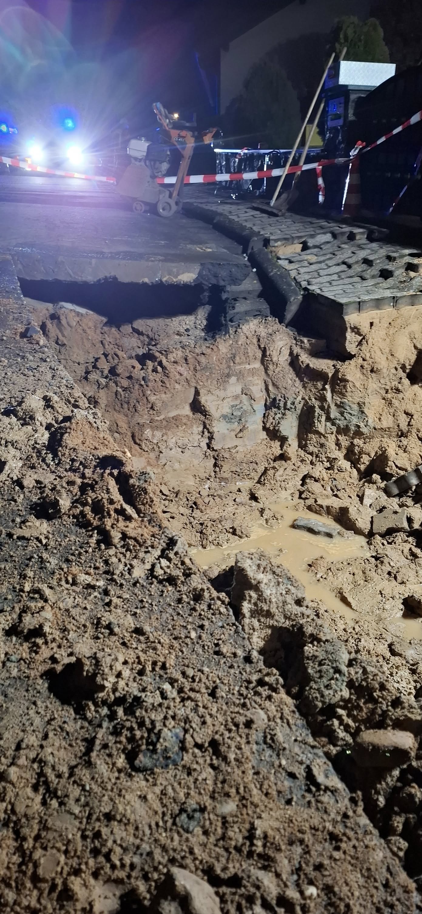 20260212 Wasserrohrbruch Großostheim Wenigumstadt 2