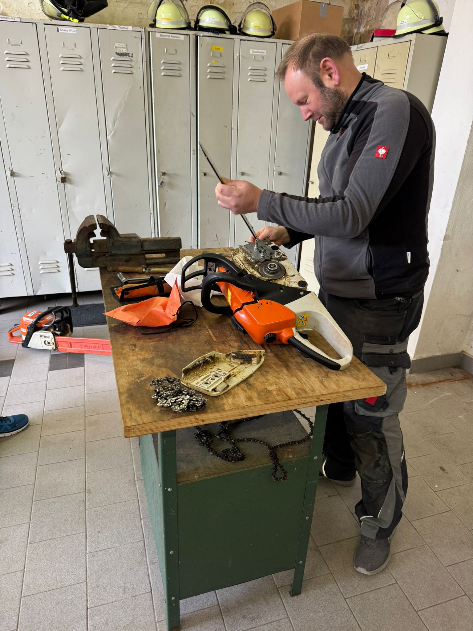 20260310 Ausbildung Motorkettensägenführer Modul A in Gunzenbach 1