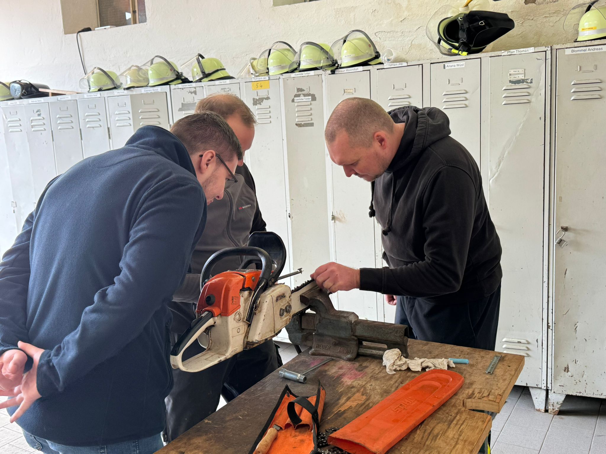 20260310 Ausbildung Motorkettensägenführer Modul A in Gunzenbach 6