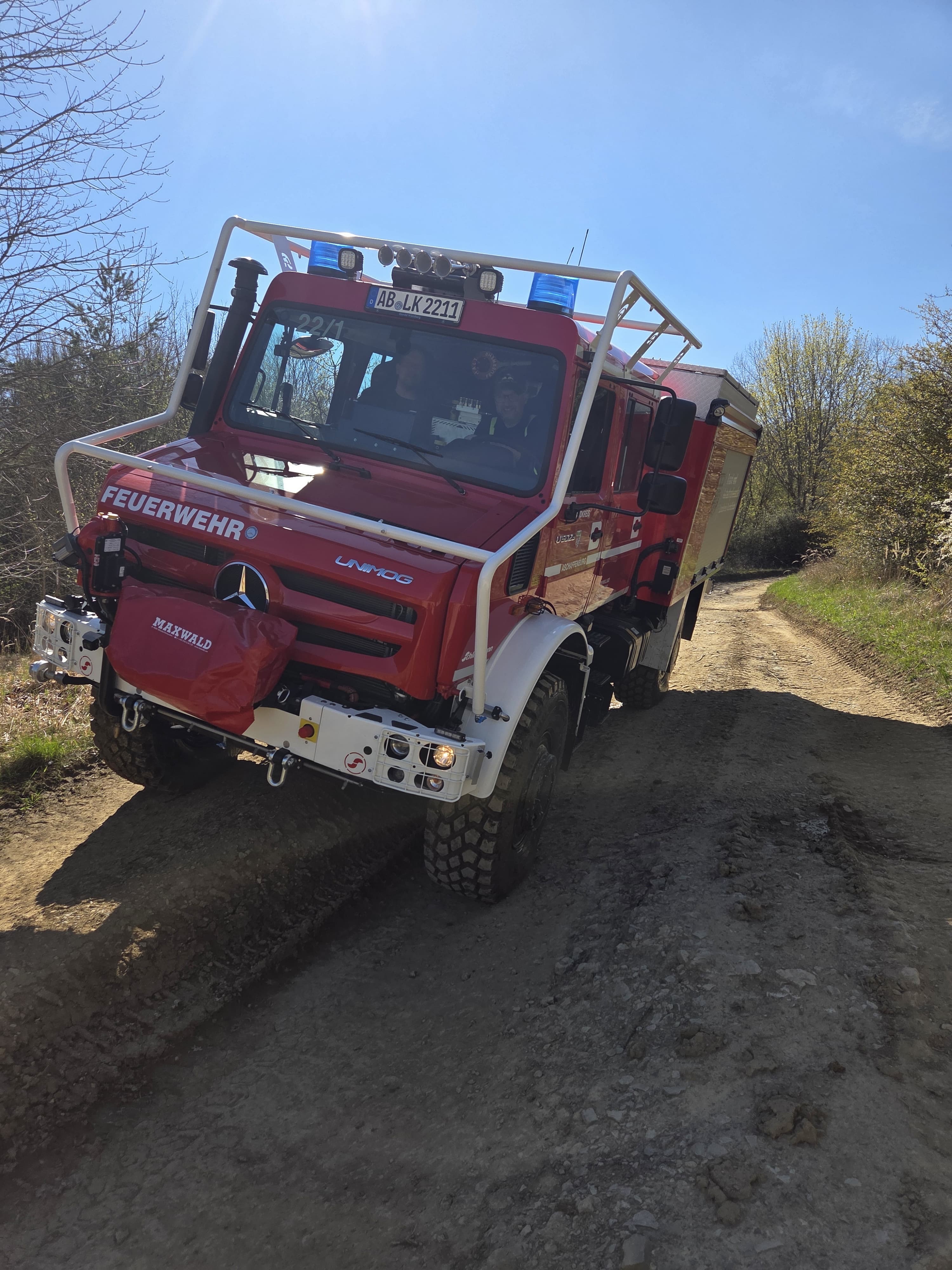 20260411 Allradfahrtraining mit den Unimog WB TLF 2