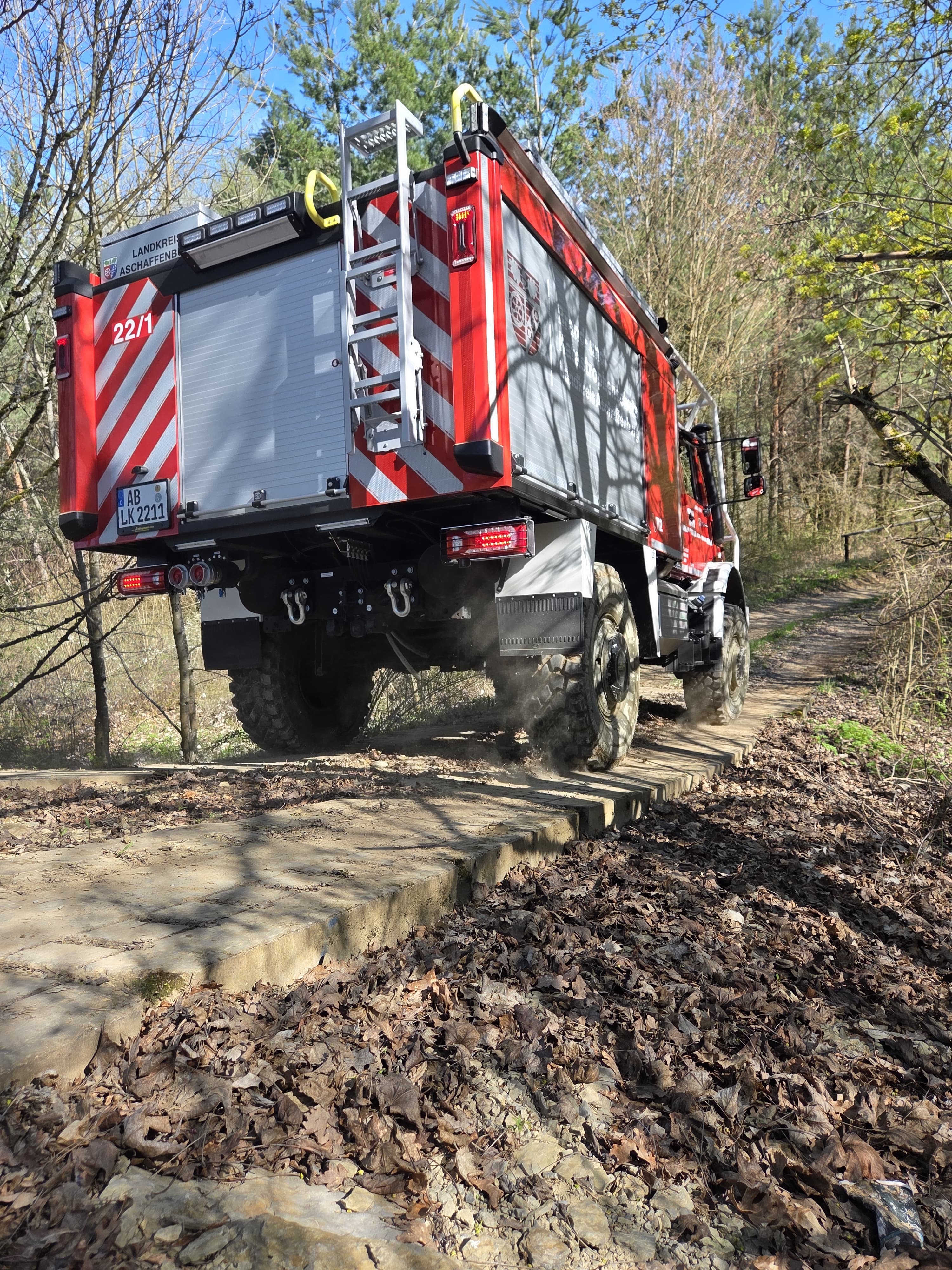 20260411 Allradfahrtraining mit den Unimog WB TLF 6